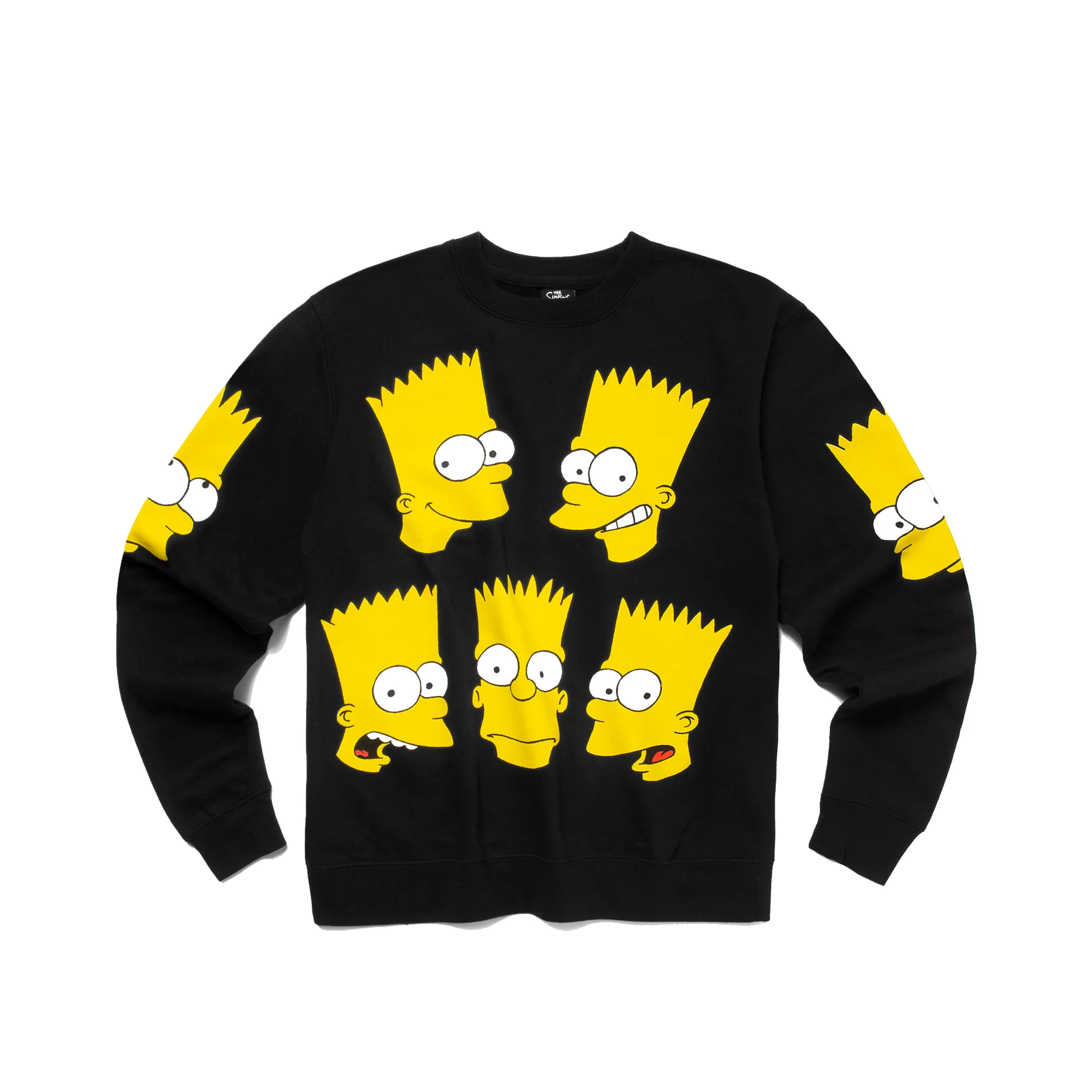 Chinatown Market Mens Simpsons Classic Bart Crewneck 'Black'