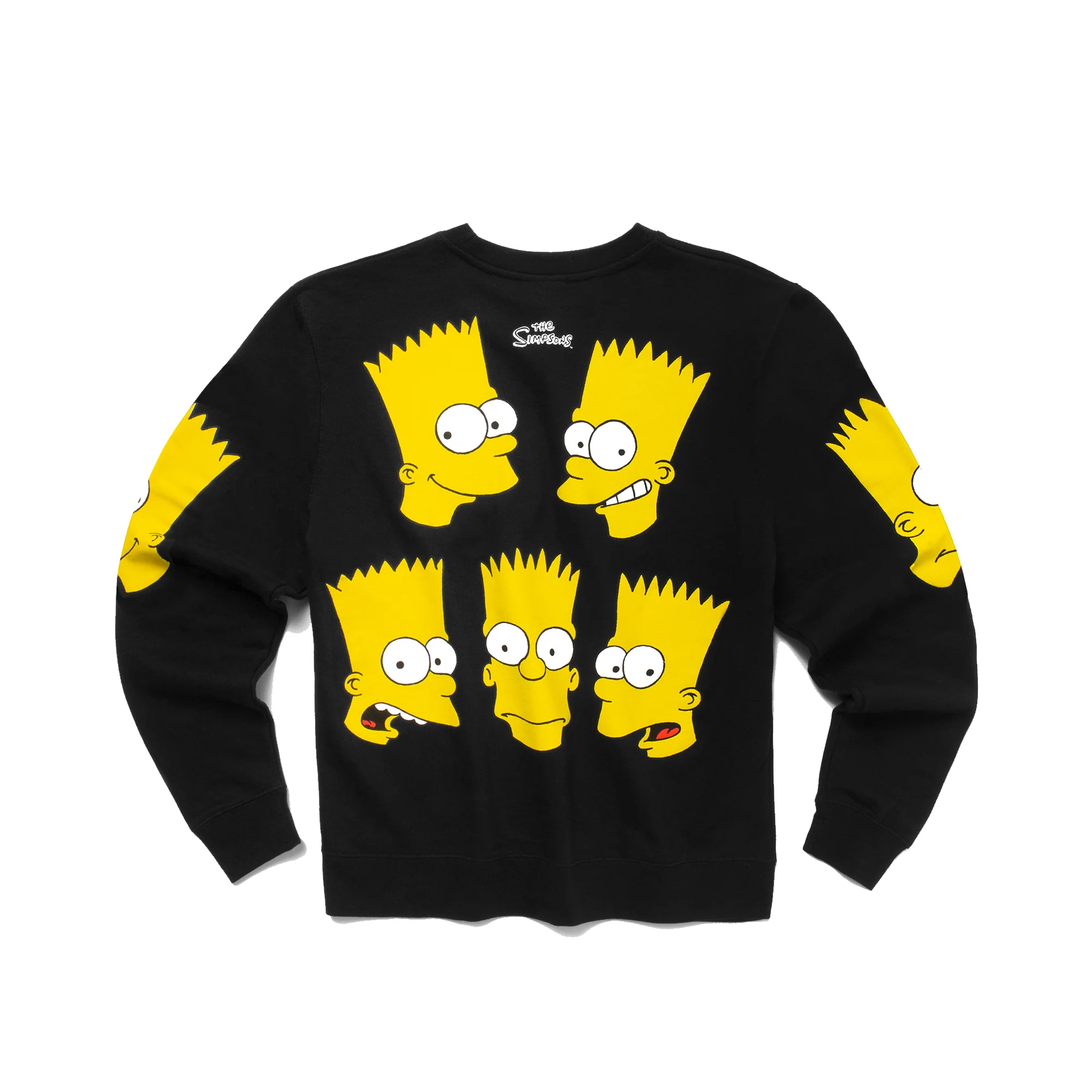 Chinatown Market Mens Simpsons Classic Bart Crewneck 'Black' - Image 2