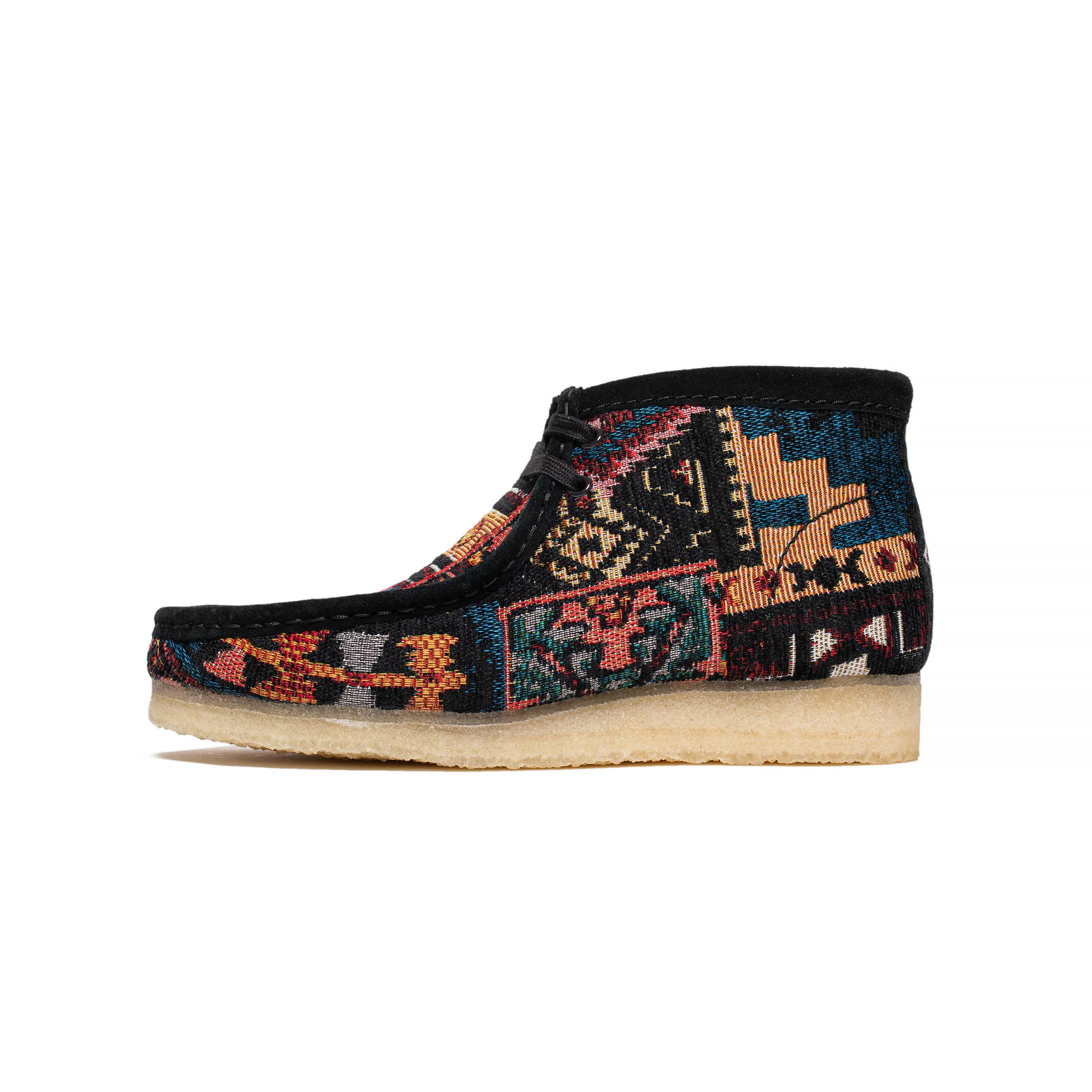 Clarks Mens Wallabee Boot 'Black'