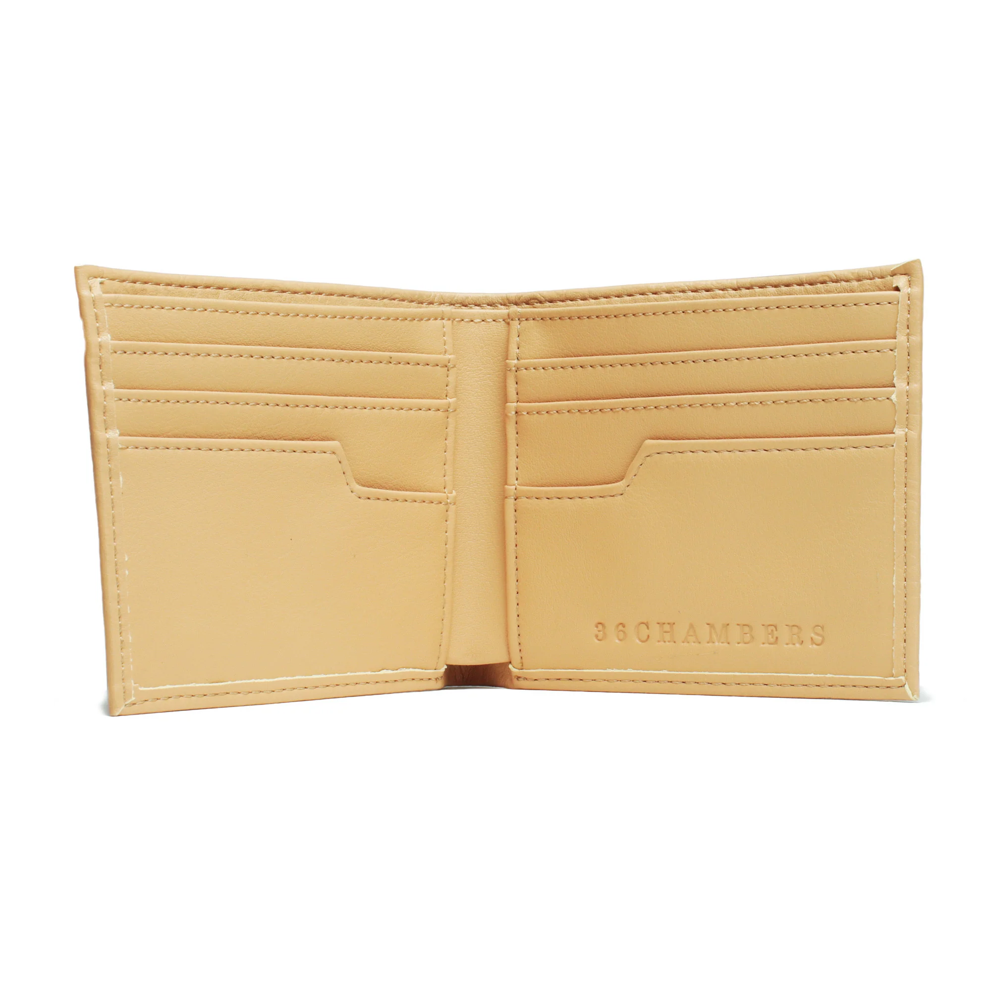 36 Chambers Cream Debossed Veather™ Wallet - Image 2