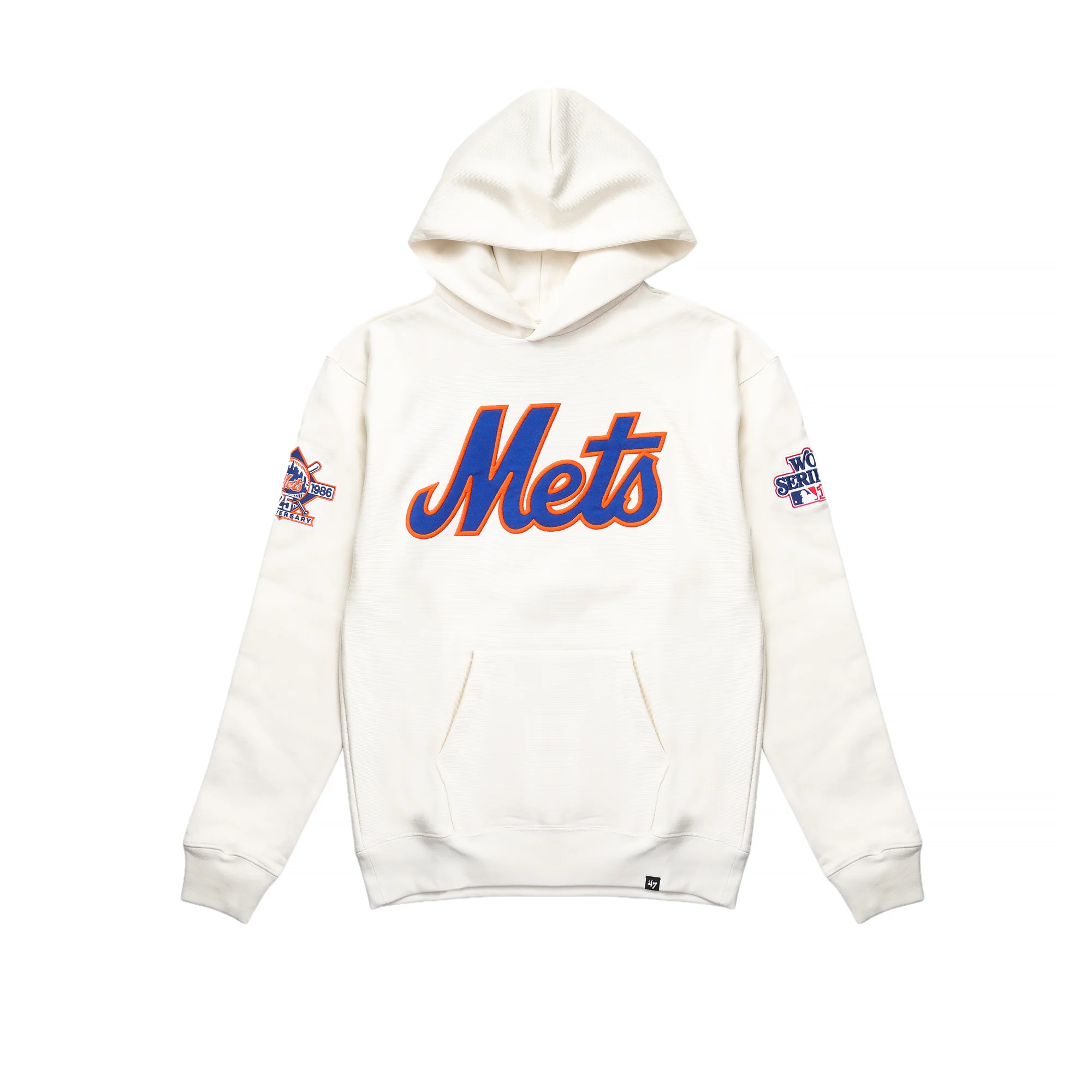47 New York Mets Mens Coop World Series Four Peat Foundation Hoodie