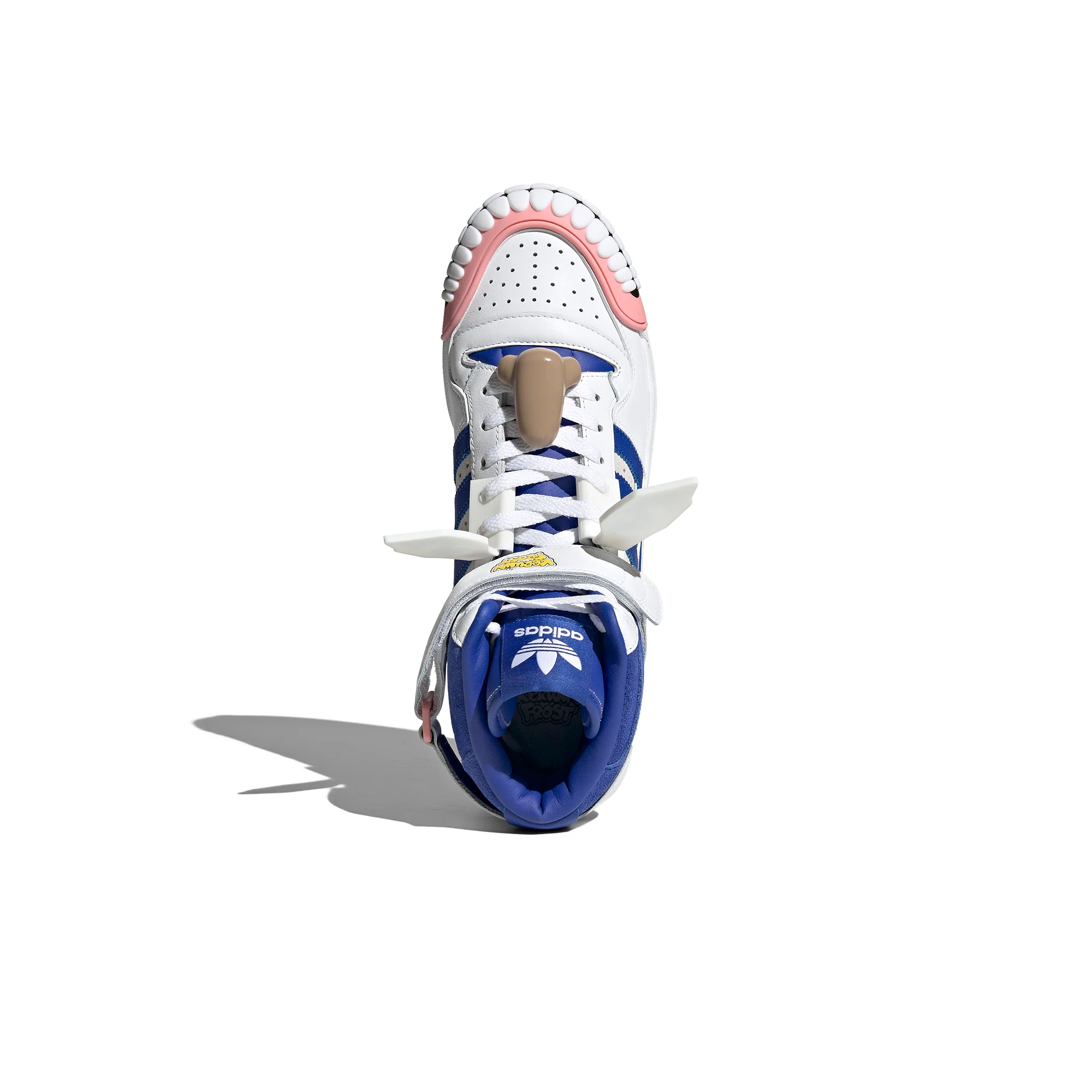 Adidas x KF Mens Forum Hi Humanchives Shoes 'FTWR White' - Image 4
