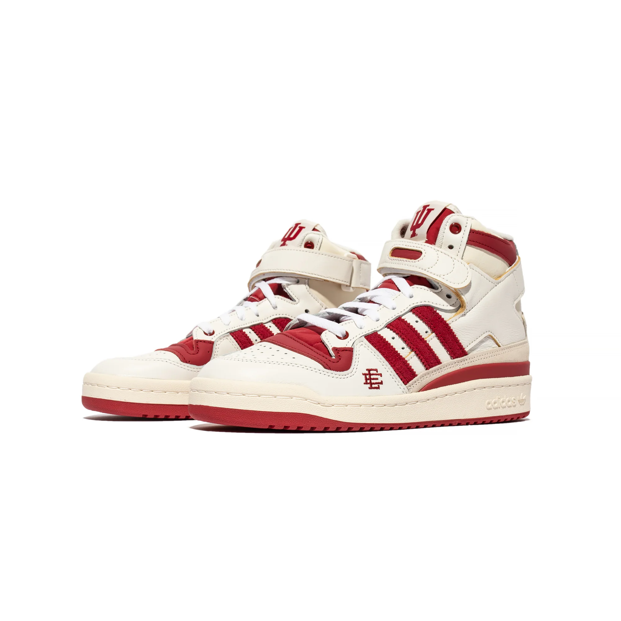 Adidas Mens Forum 84 High X EE Shoes 'Cloud White/Victory Red/Cream'' - Image 2