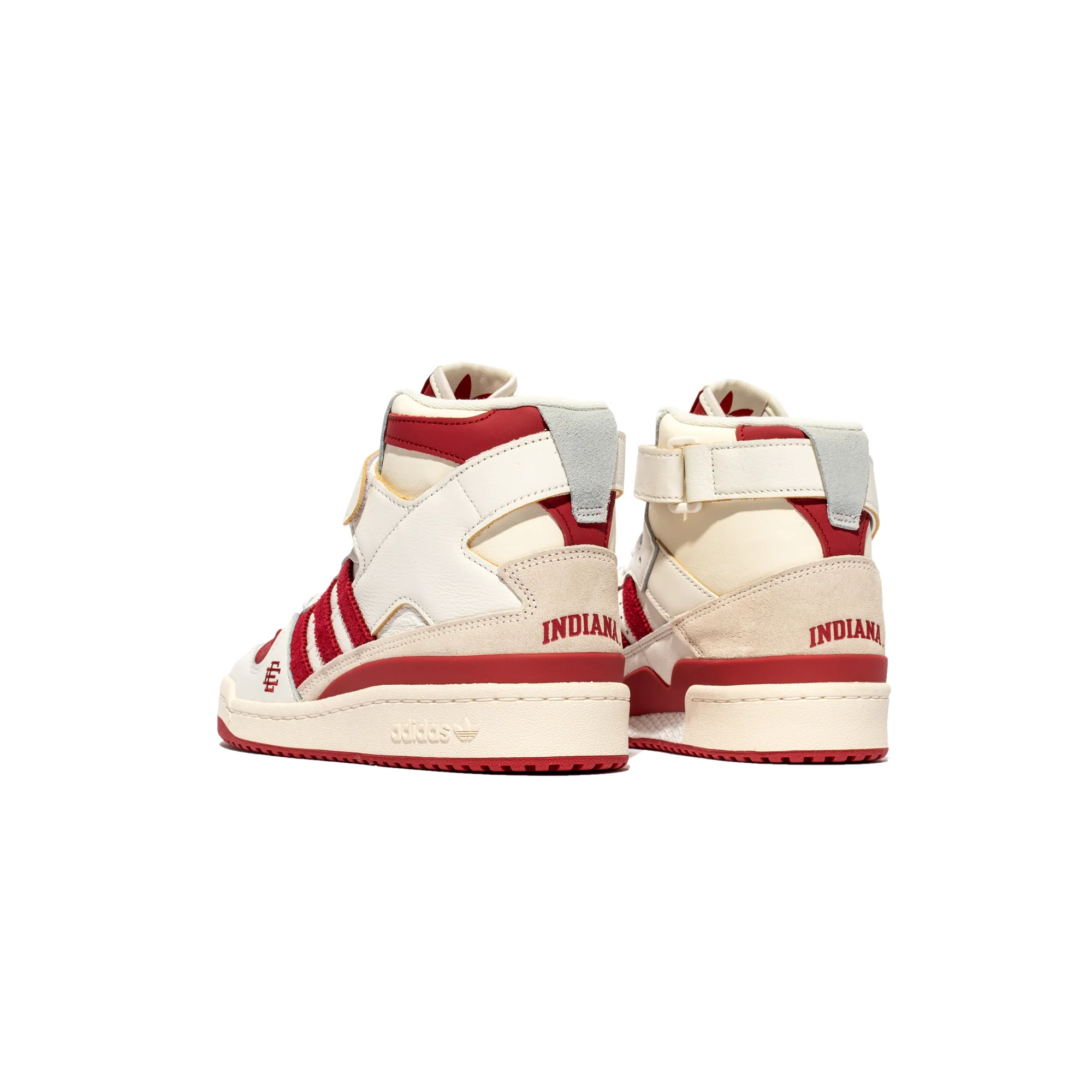 Adidas Mens Forum 84 High X EE Shoes 'Cloud White/Victory Red/Cream'' - Image 3