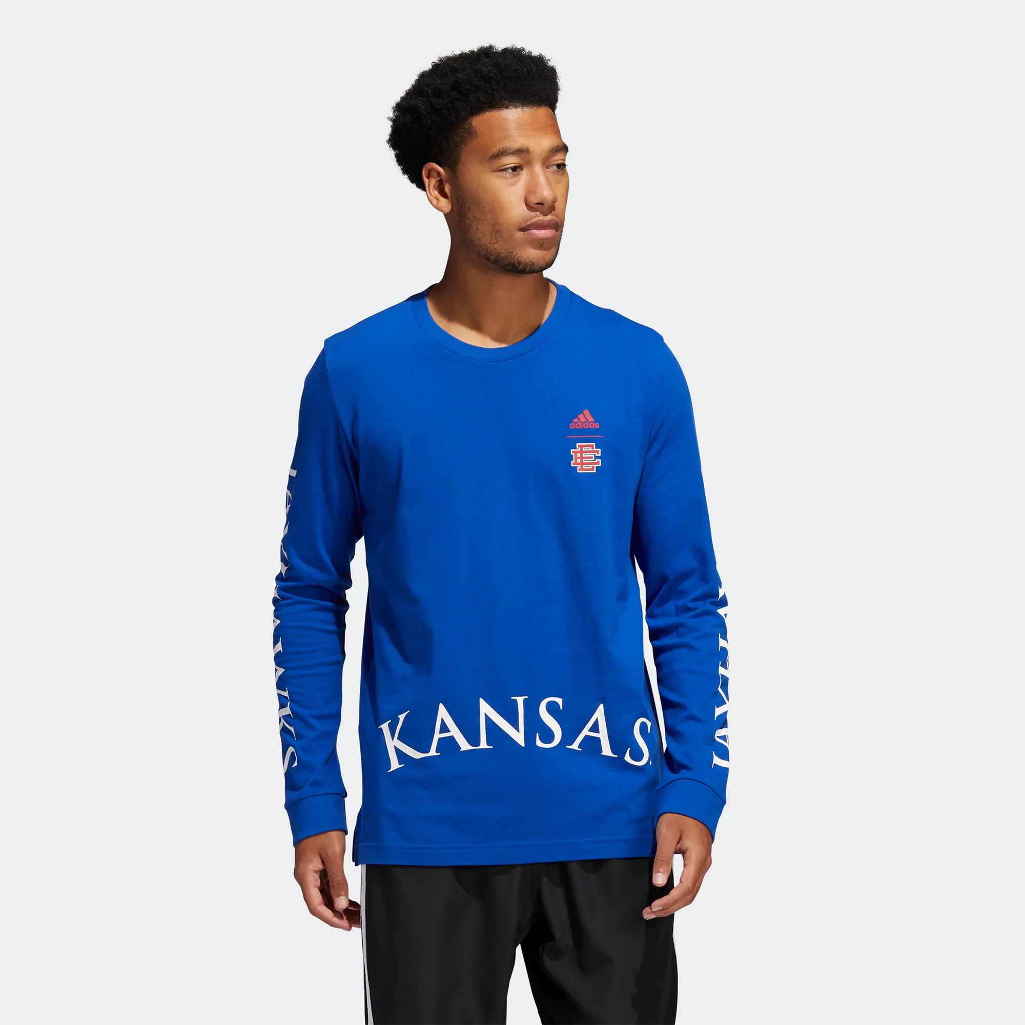 Adidas Mens EE Midnight Madness LS 'Team royal blue' - Image 2