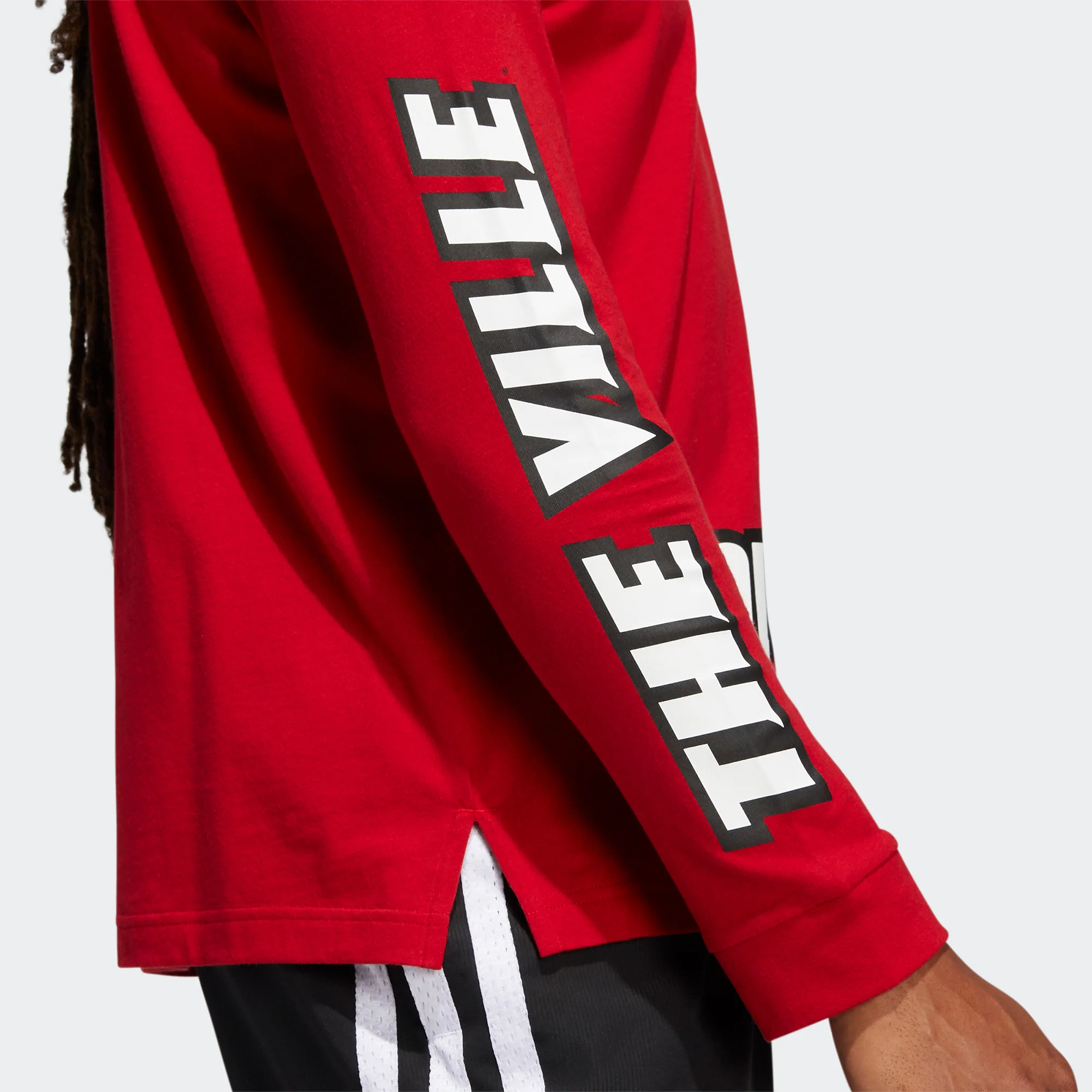 Adidas Mens EE Midnight Madness LS 'Team power red' - Image 4