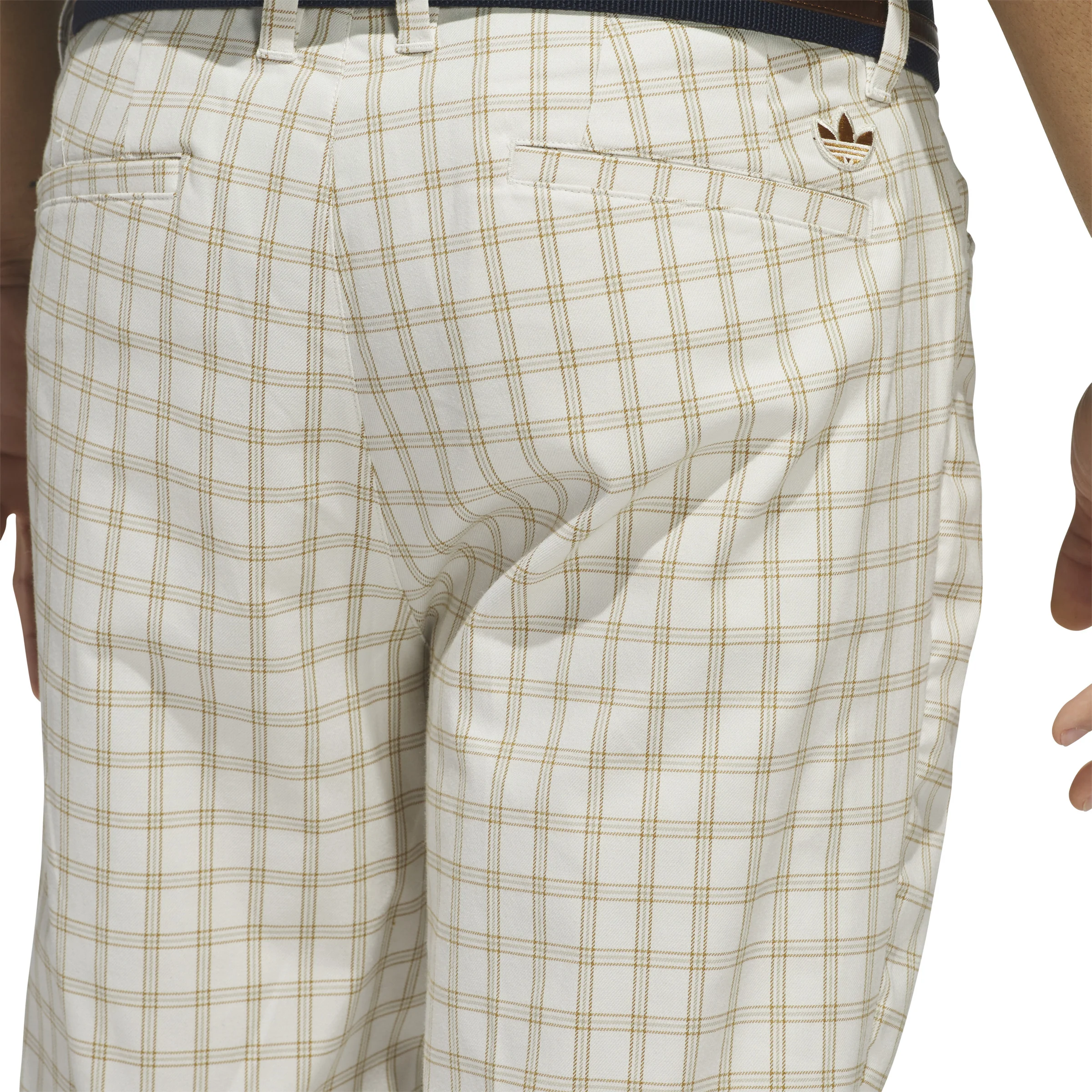 Adidas Golf Originals Archive Plaid Pants - Image 4