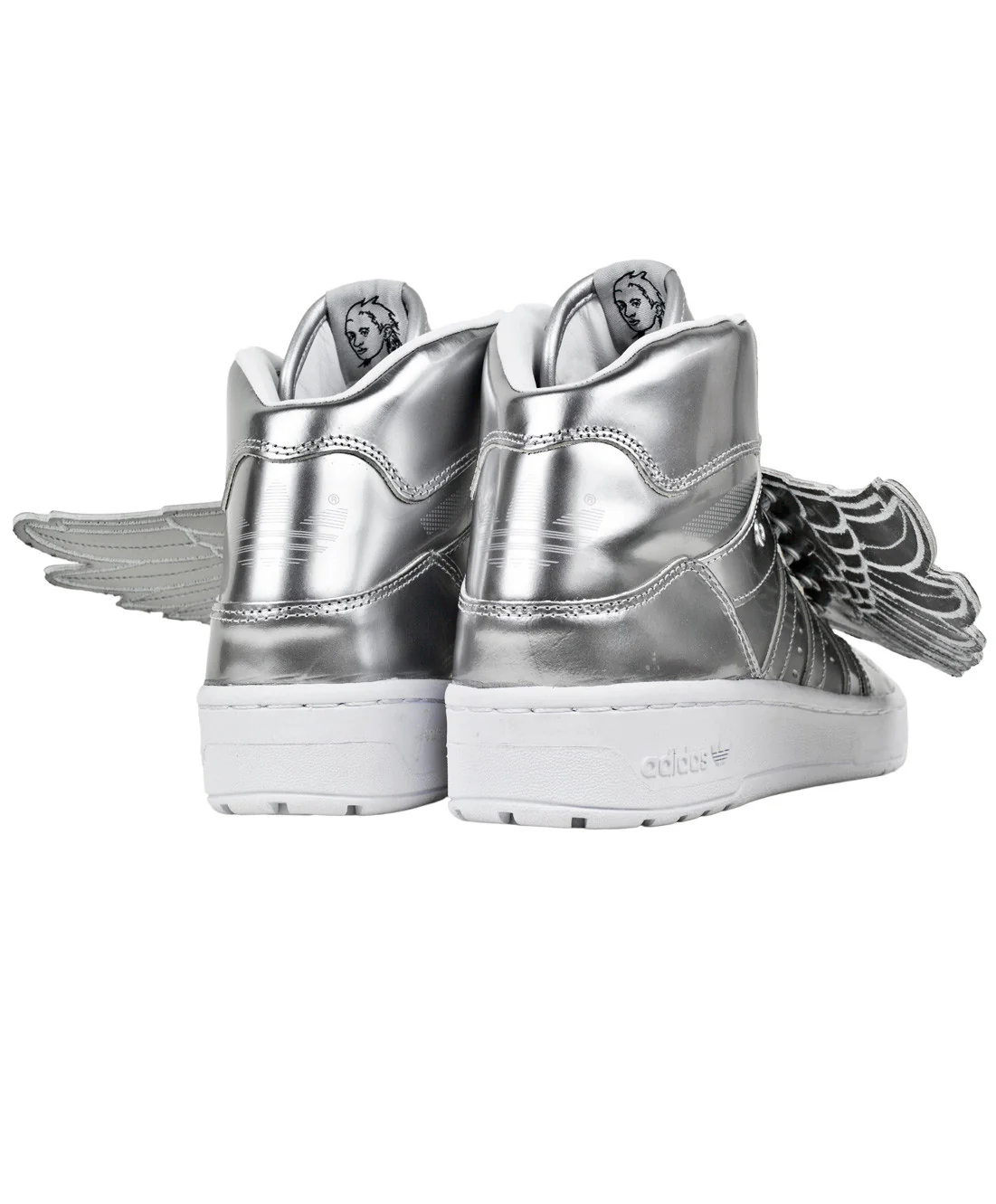 Adidas Jeremy Scott JS Wings Metal (Silver Metallic) - Image 3