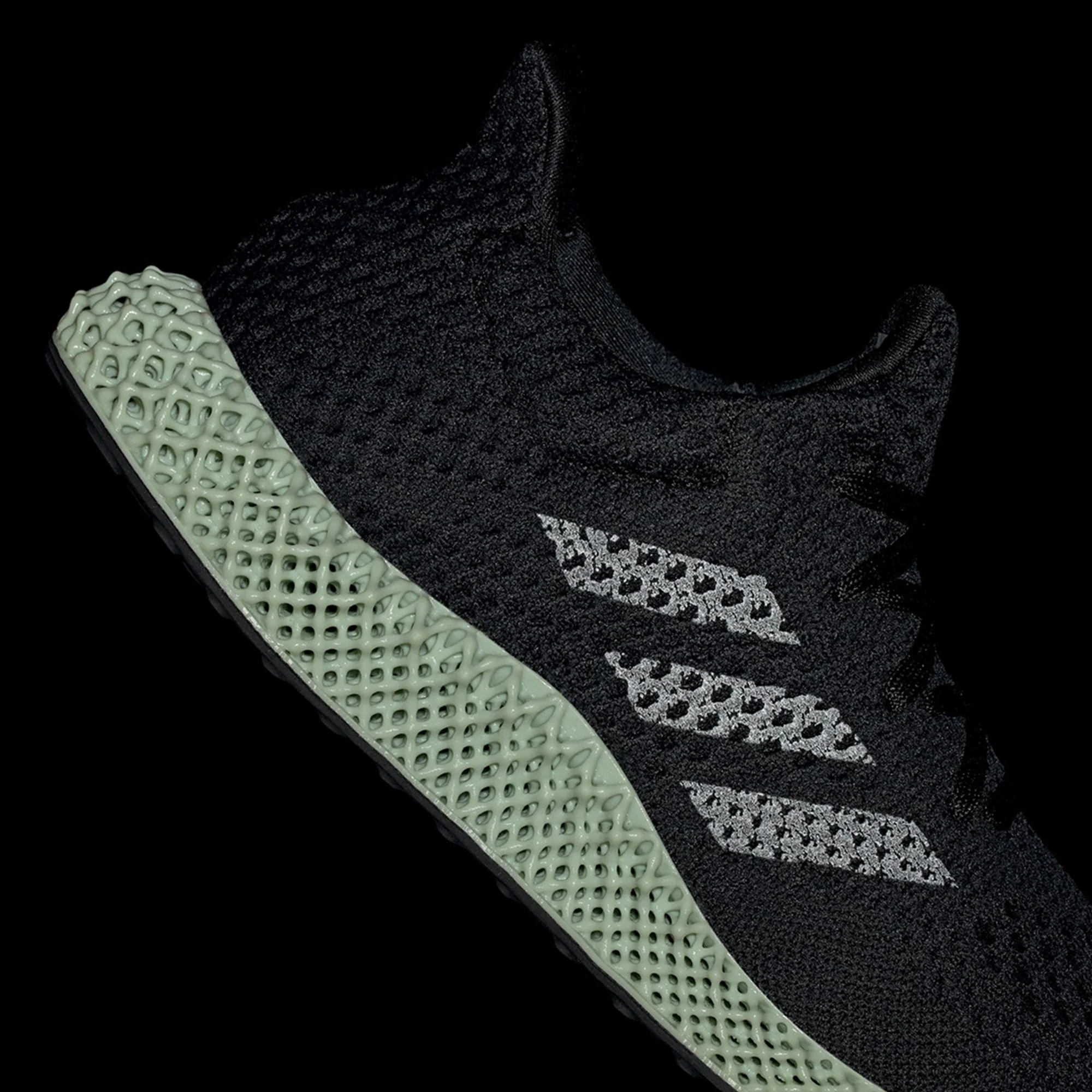Adidas Mens 4D Futurecraft 'Core Black' - Image 4