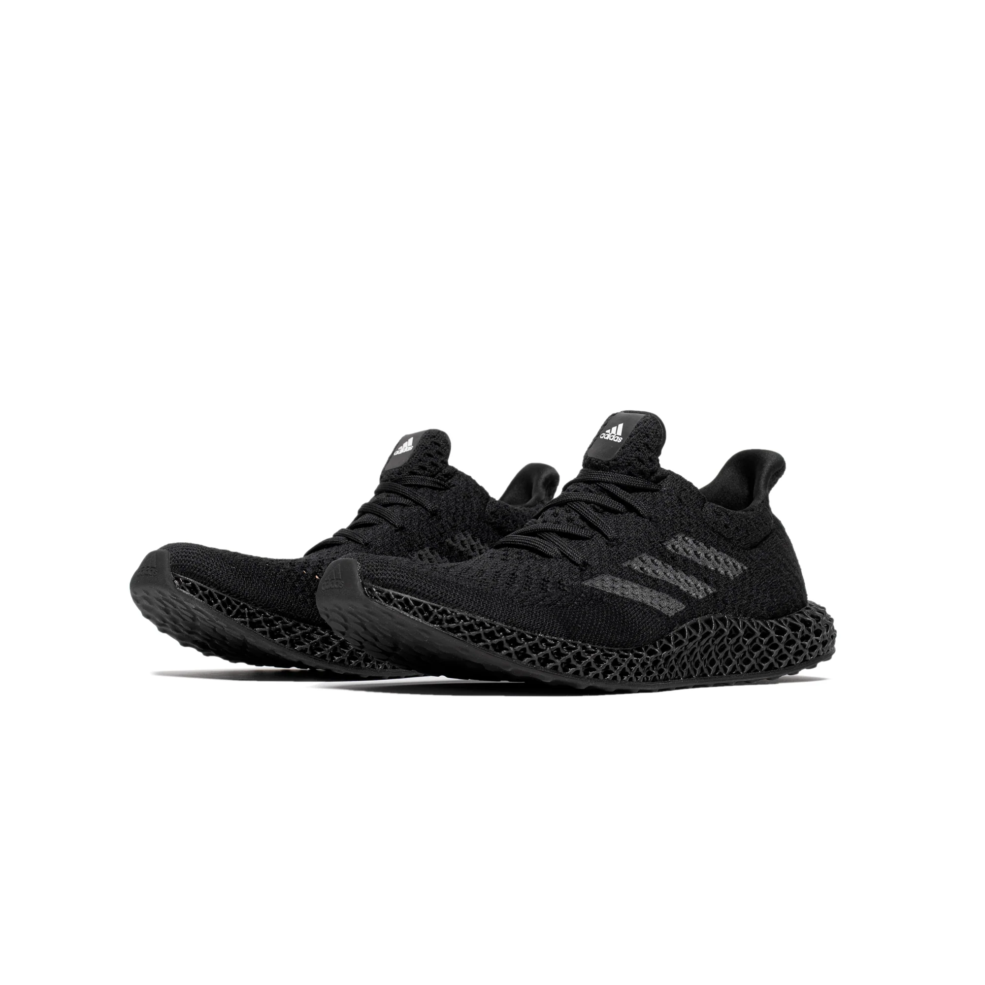 Adidas Mens 4D Futurecraft Shoes 'Black' - Image 2