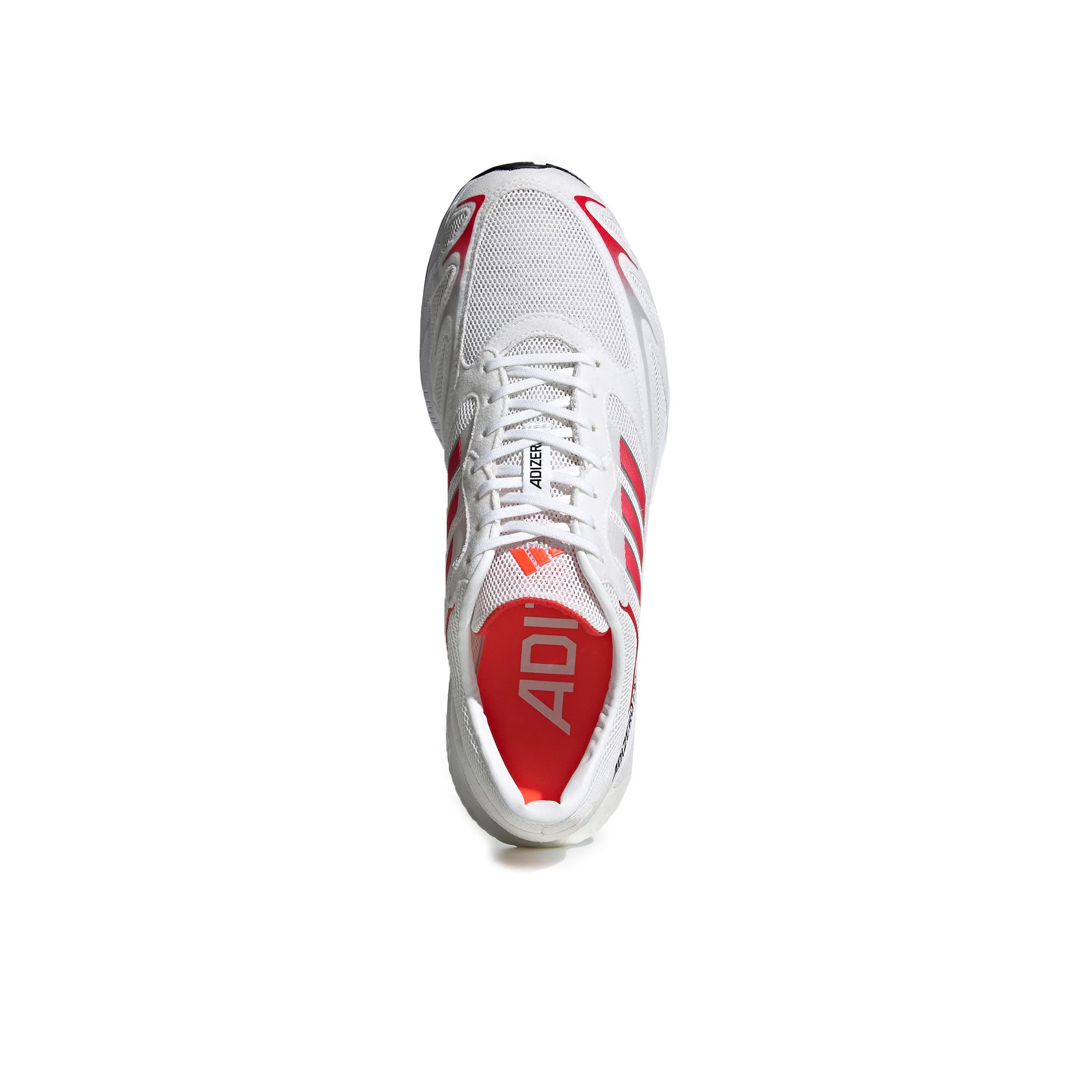 Adidas Mens Adizero Pro DNA Shoes 'White/Red' - Image 2