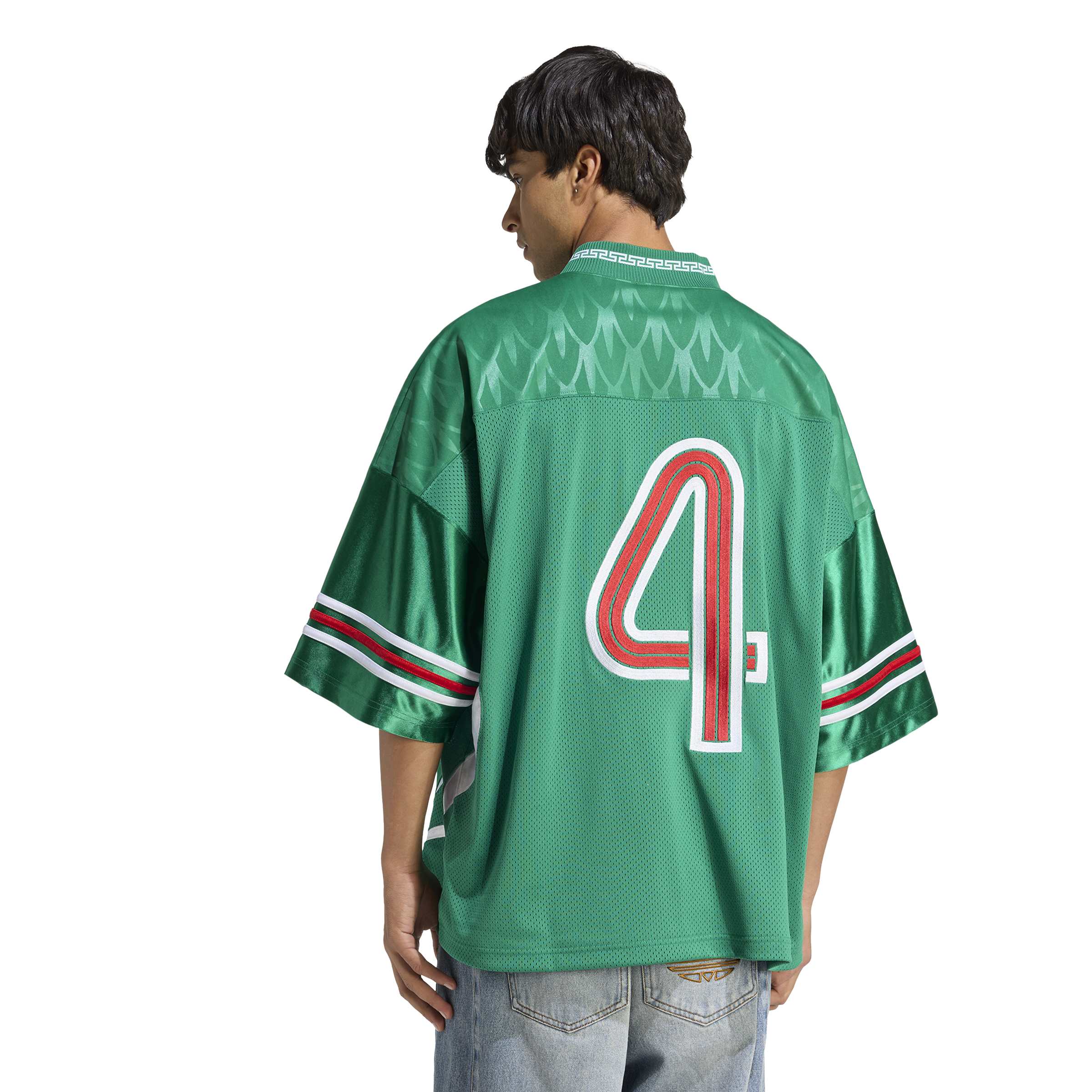 Adidas Mens Bringbacks Remixed Mexico Jersey - Image 3