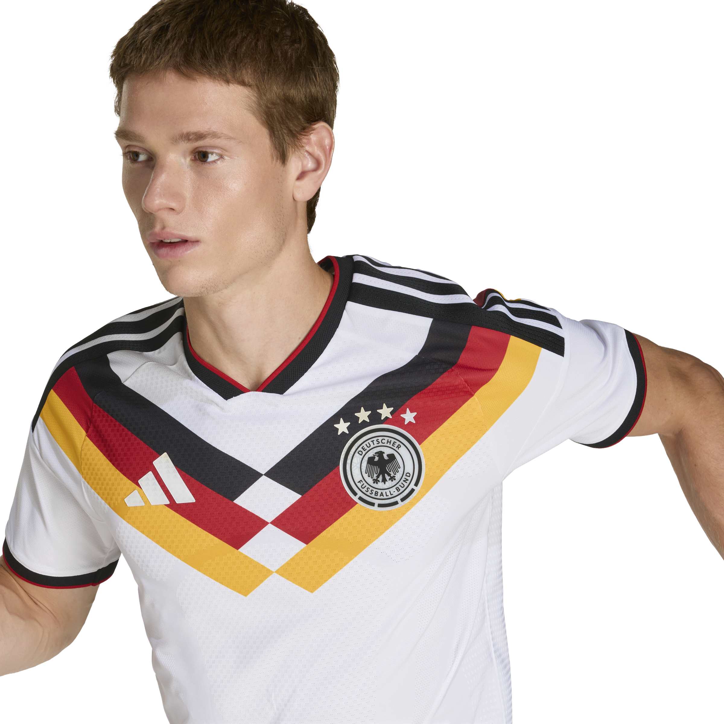 Adidas Mens Germany 26 Home Authentic Football Jersey - Image 4