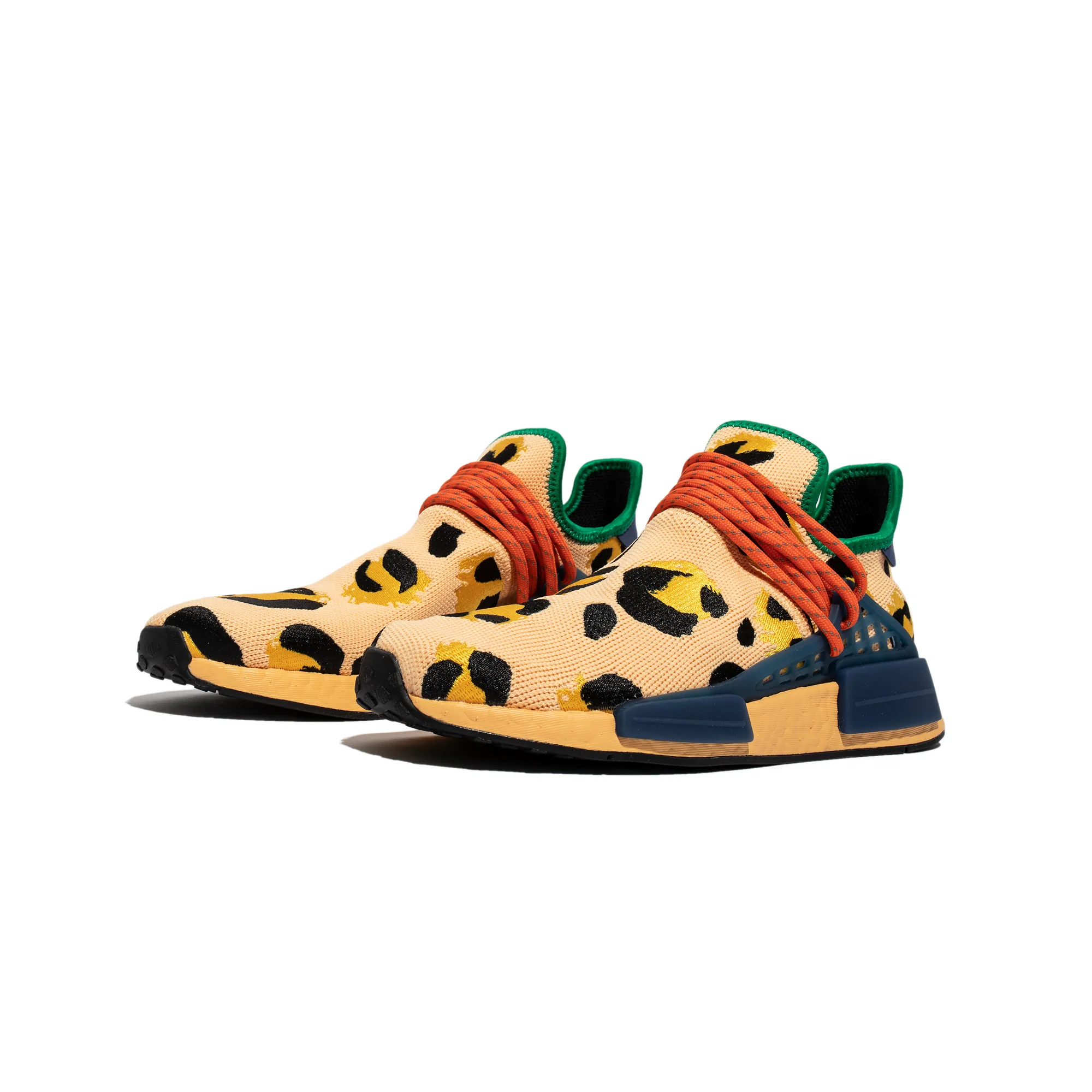 Adidas Mens HU NMD Animal Print Shoes - Image 2