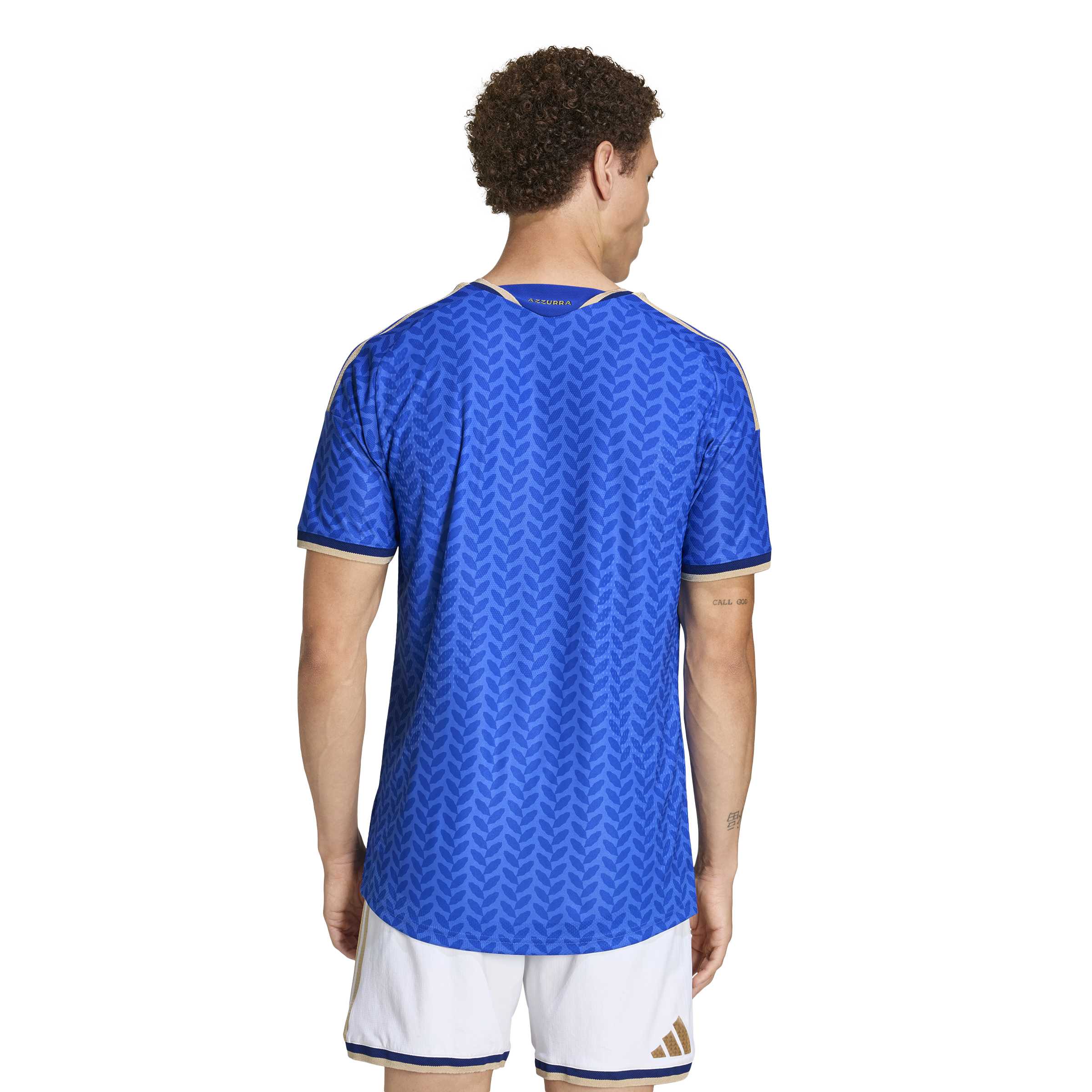 Adidas Mens Italy 26 Home Authentic Football Jersey - Image 3