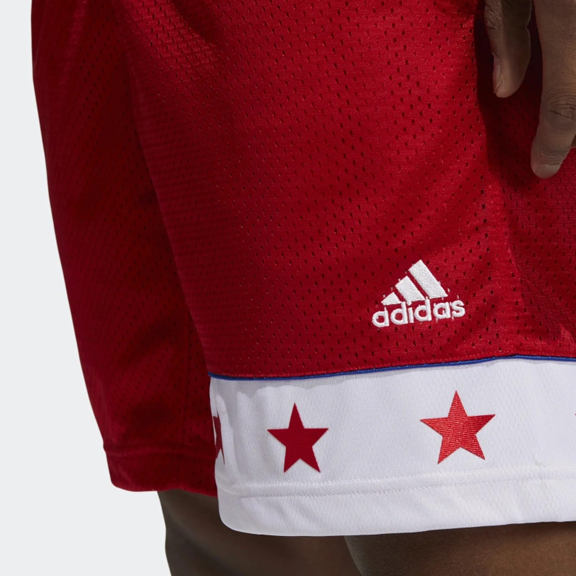 Adidas Mens MCDAAG OS Shorts 'Red' - Image 4