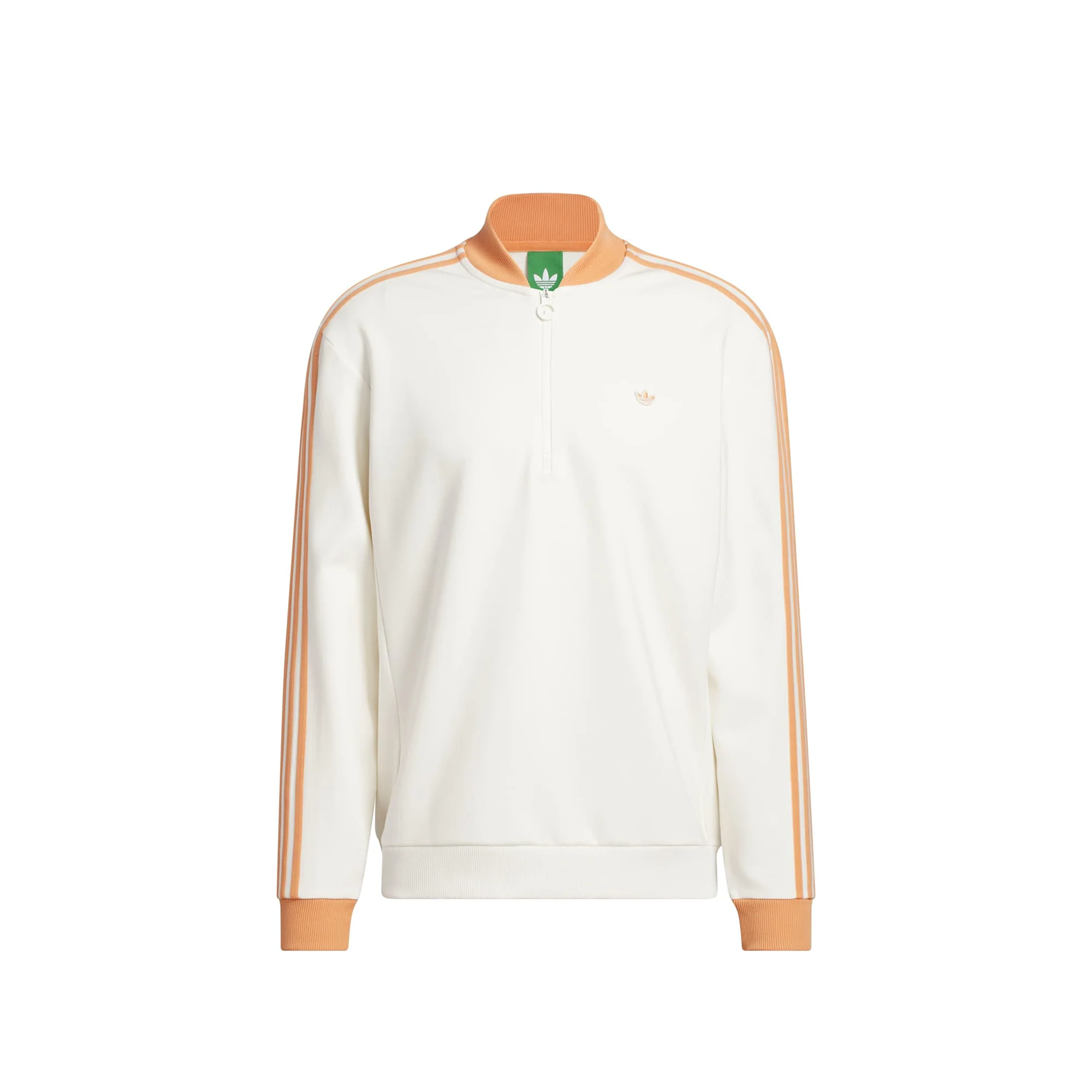 Adidas Golf Mens Originals 3-Stripes 1/4 Zip Sweatshirt