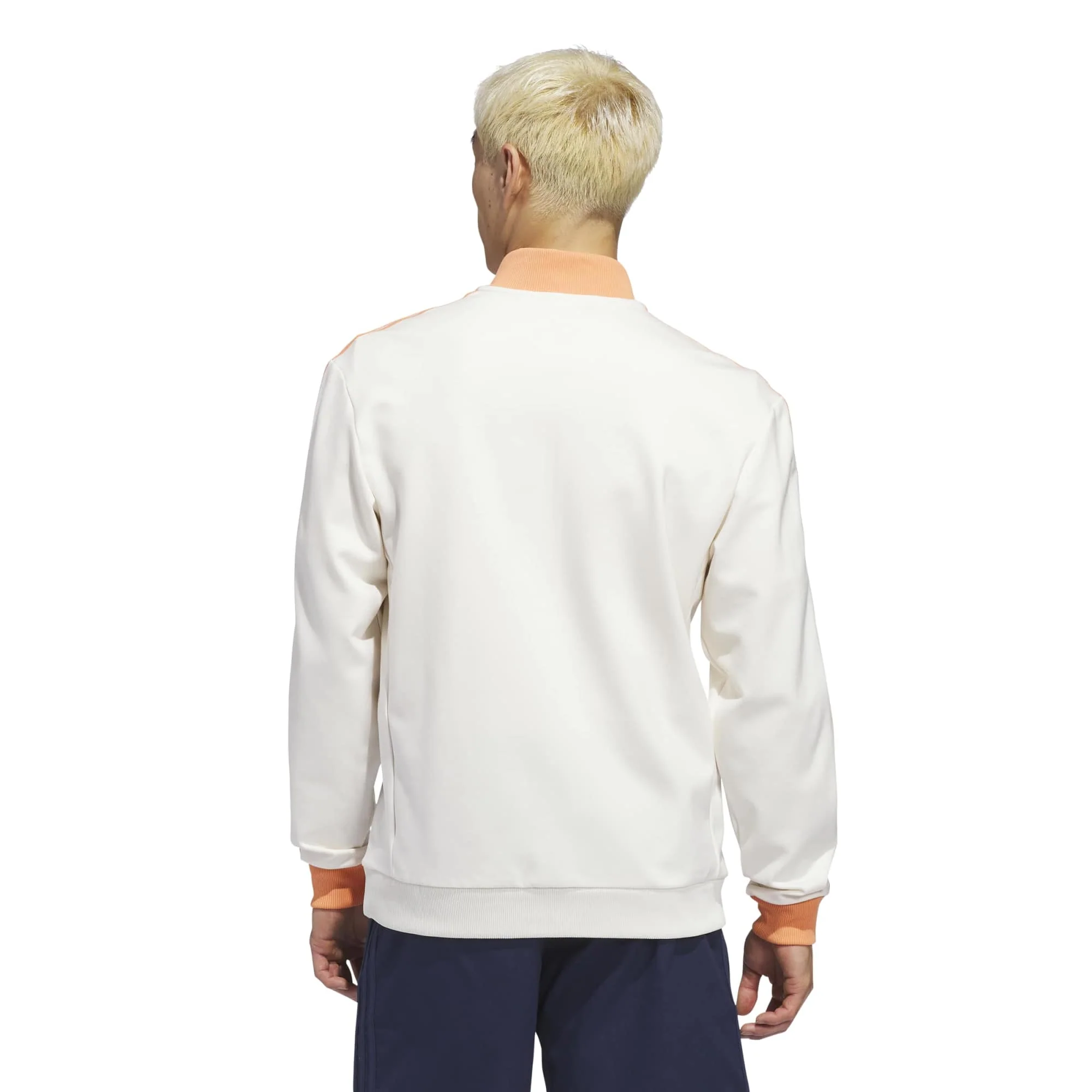 Adidas Golf Mens Originals 3-Stripes 1/4 Zip Sweatshirt - Image 3