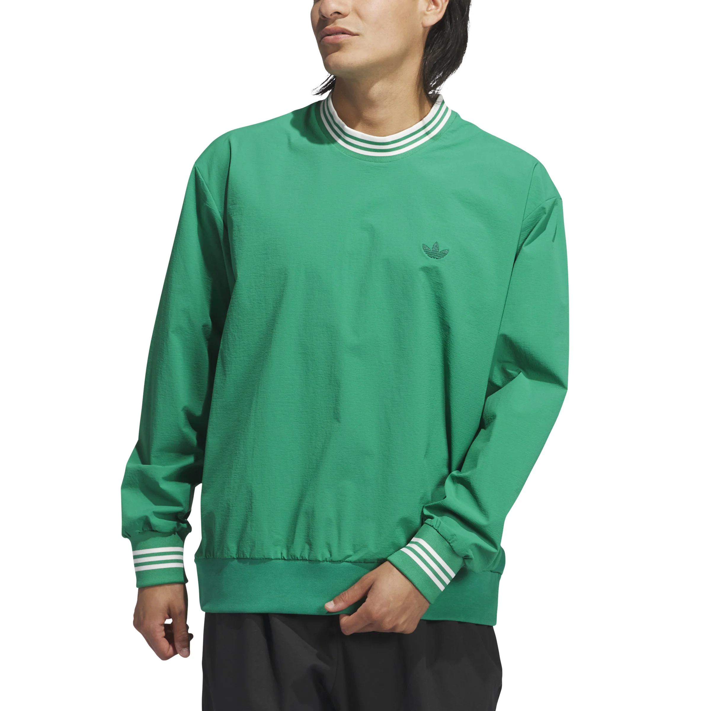 Adidas Golf Mens Rolling Links Crewneck Sweatshirt - Image 2