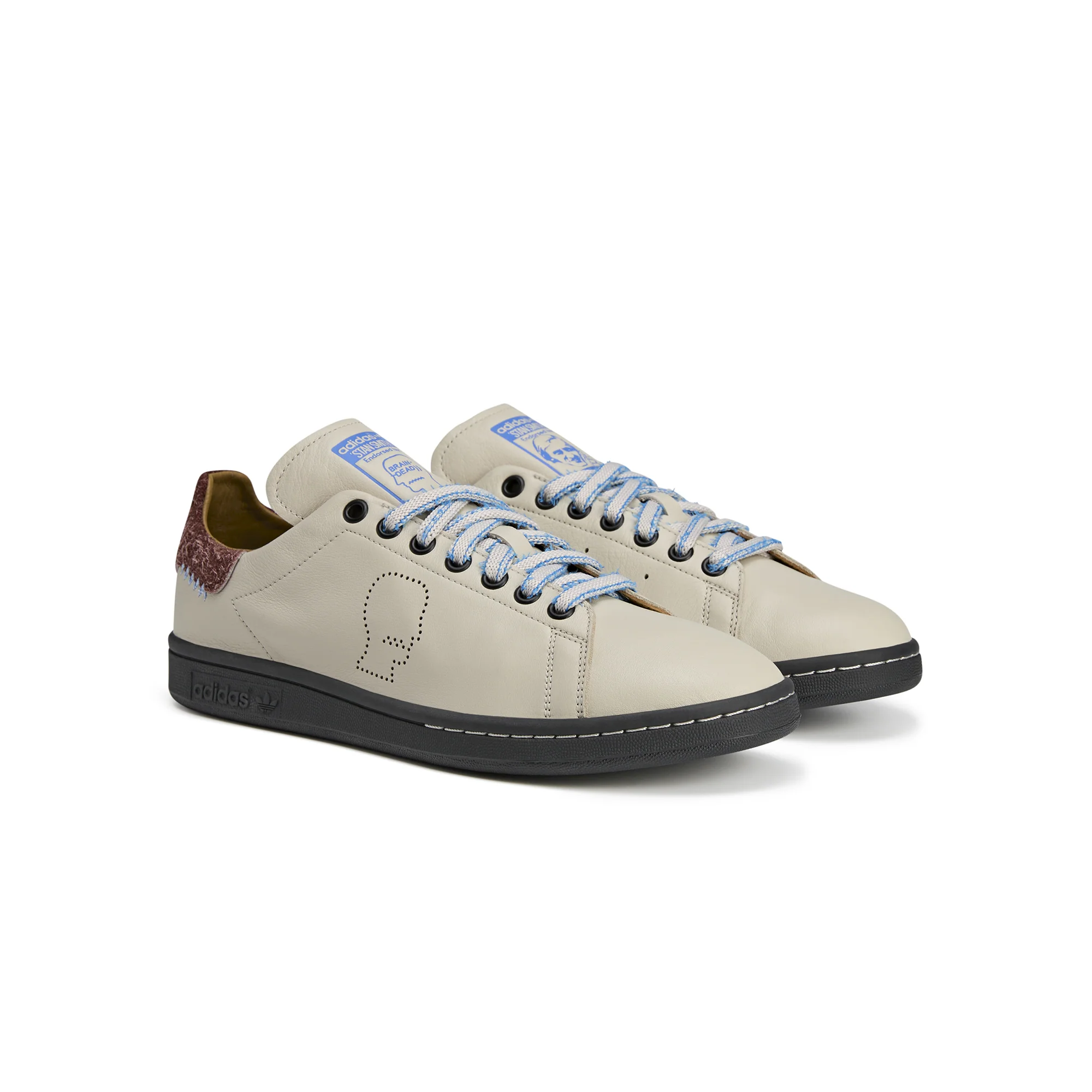 Adidas Mens Stan Smith Brain Dead Shoes - Image 2