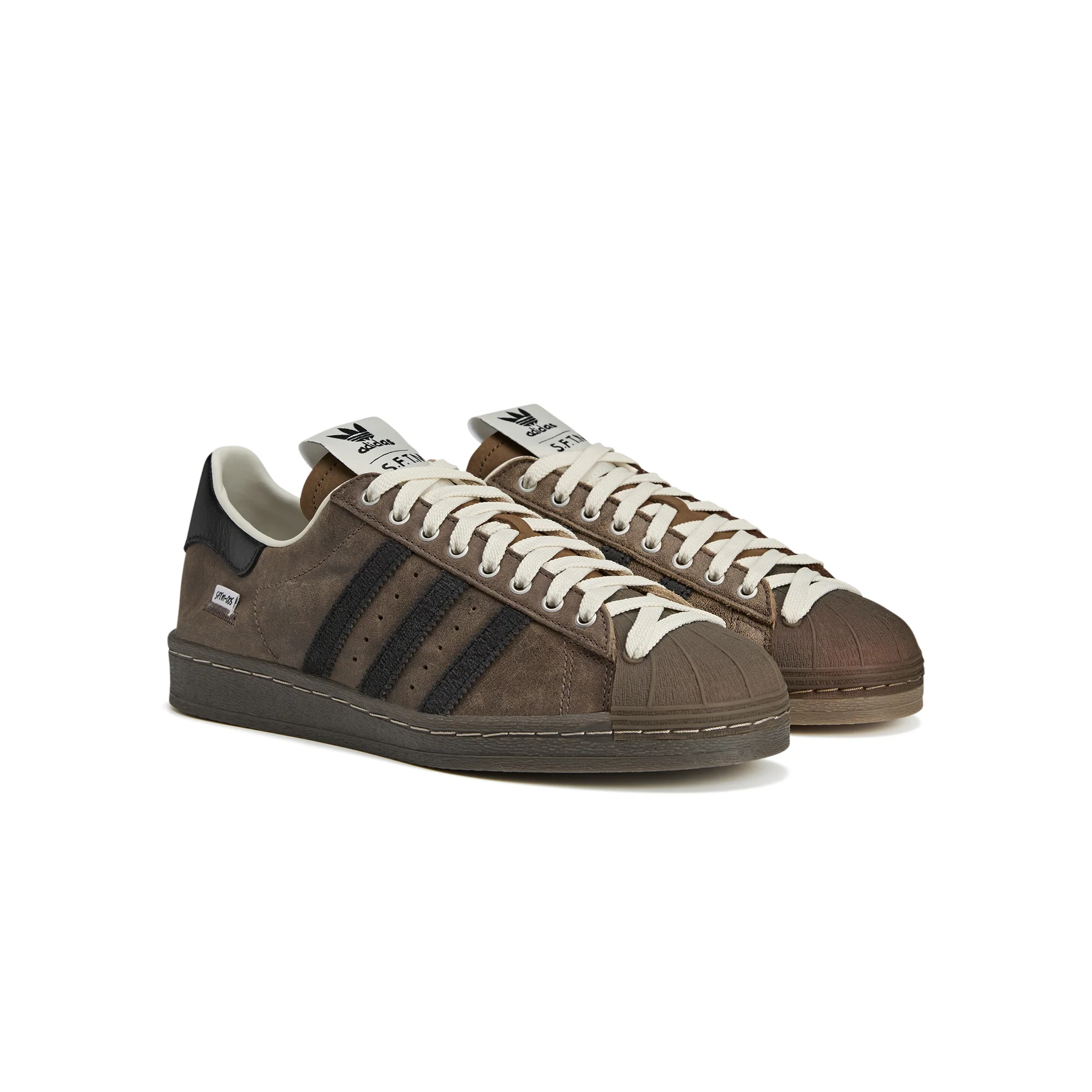 Adidas Mens Superstar 82 SFTM Shoes - Image 2