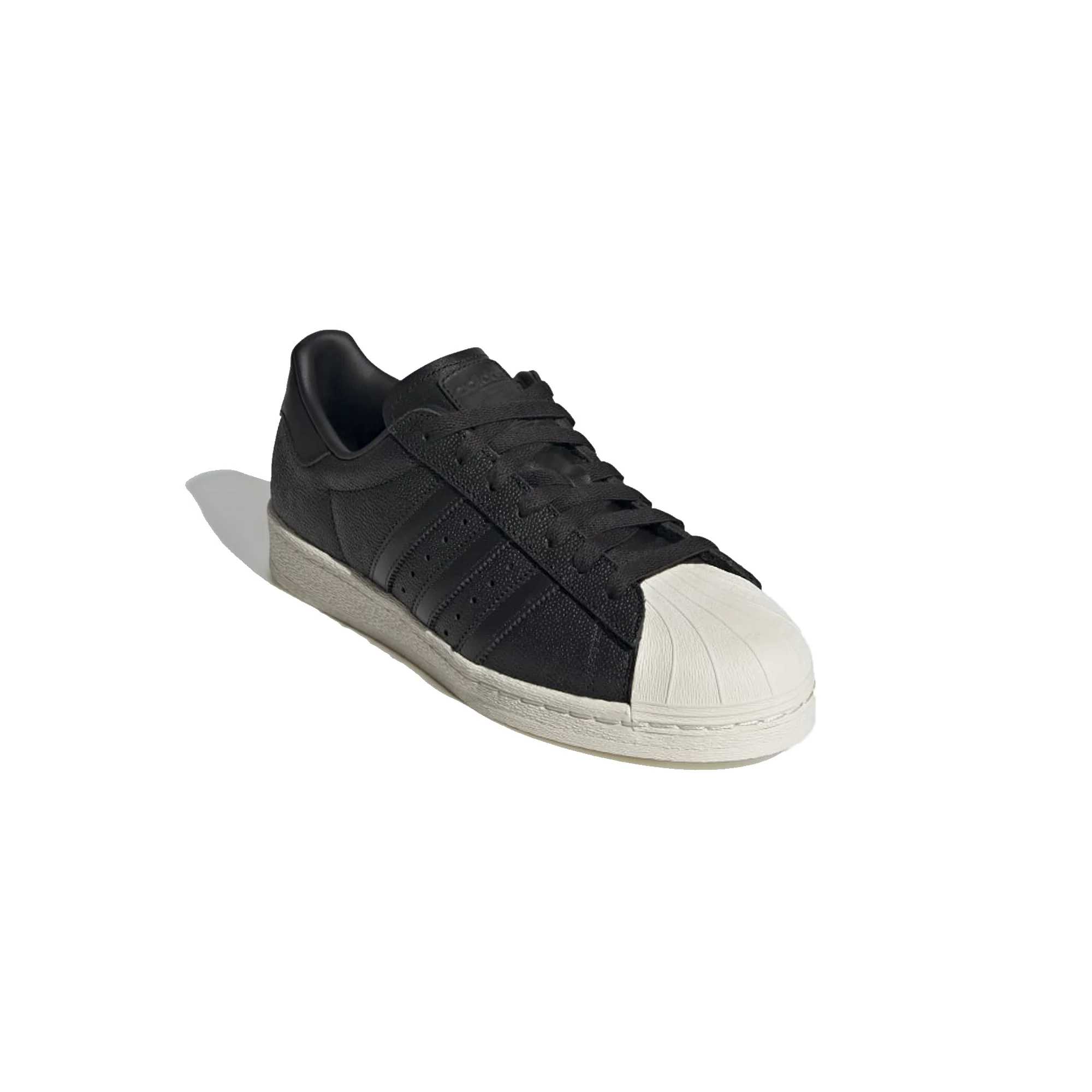 Adidas Mens Superstar 82 Shoes 'Core Black' - Image 2