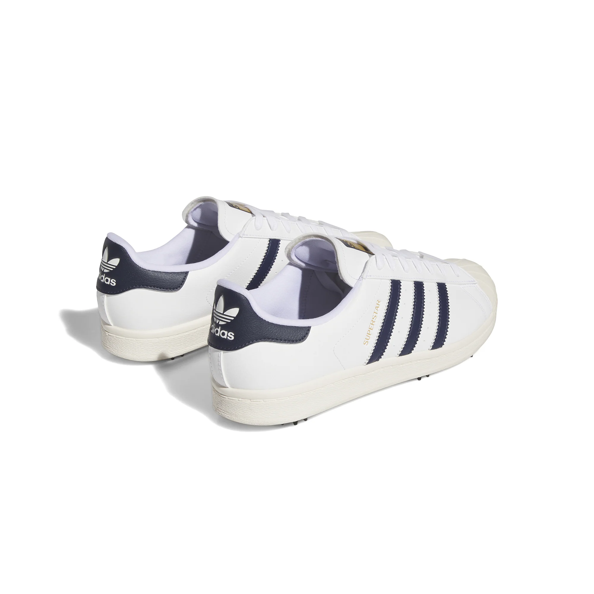 Adidas Mens Superstar Golf Shoes - Image 3