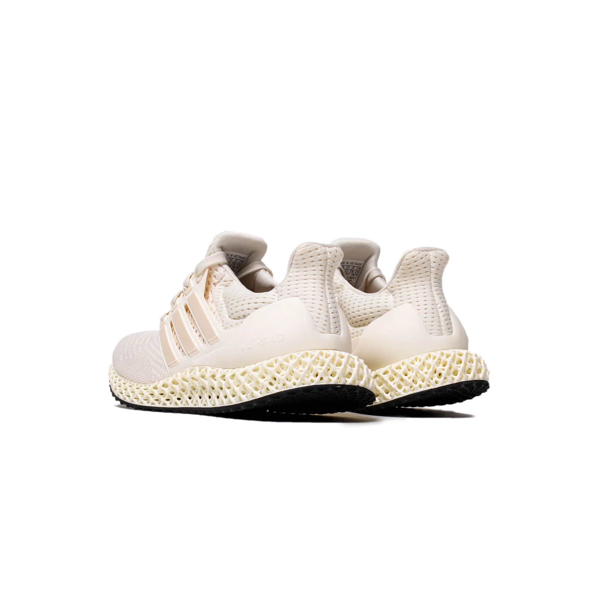 Adidas Men Ultra4D 'Core White' Shoes - Image 3