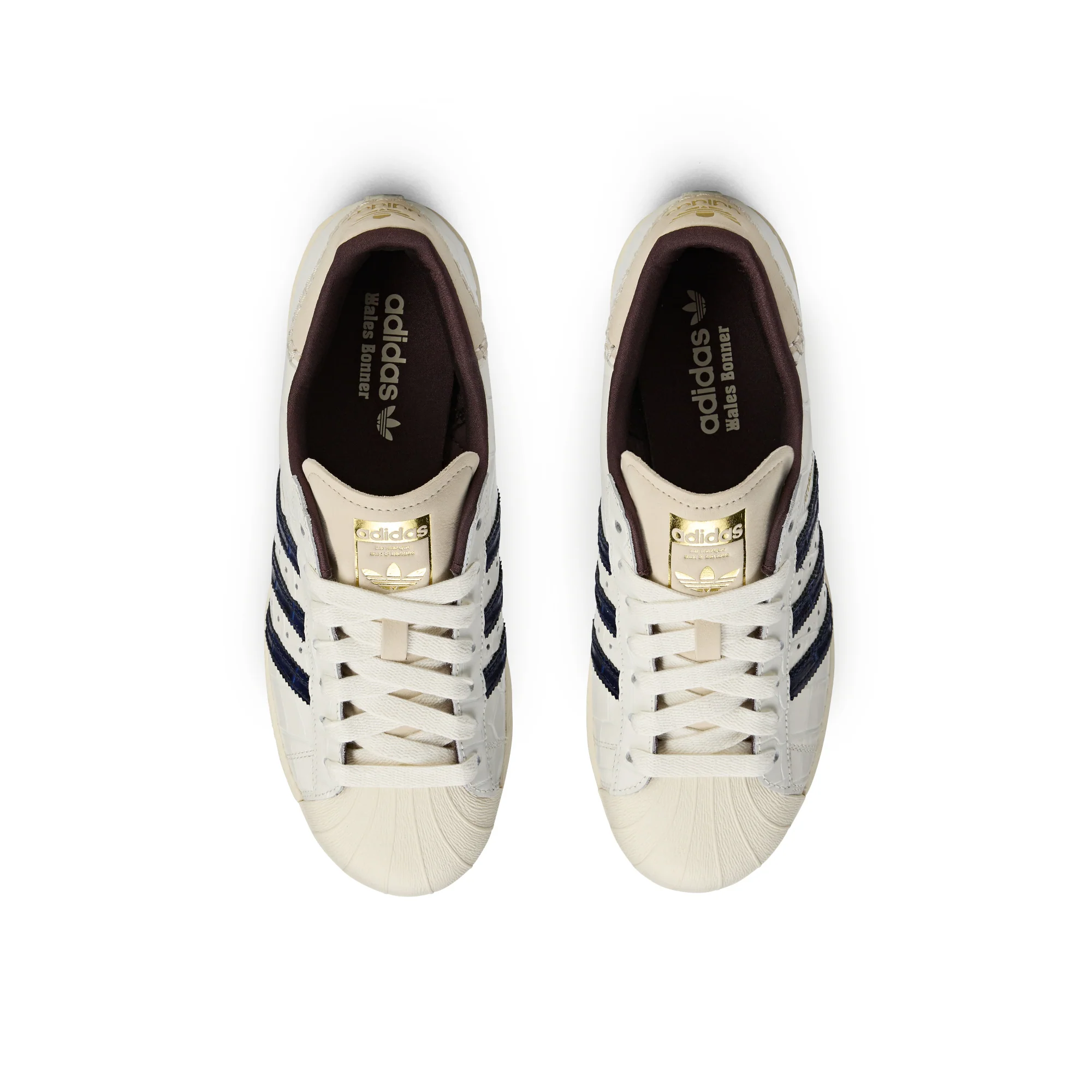 Adidas x Wales Bonner Mens Superstar Shoes - Image 4