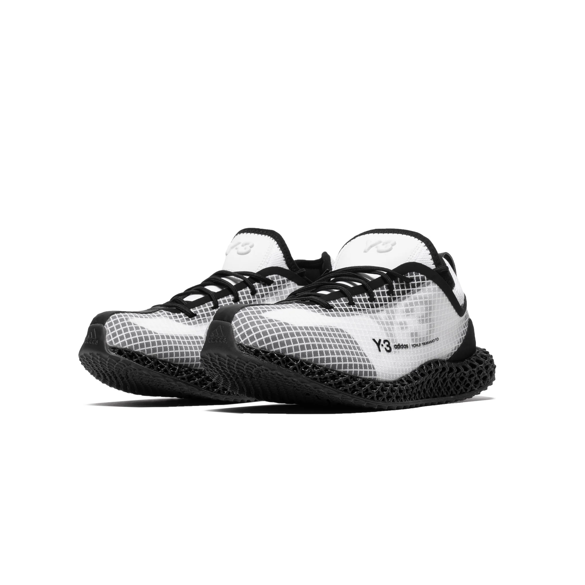 Adidas Men Y-3 Runner 4D IO 'Core Black' Shoes - Image 2