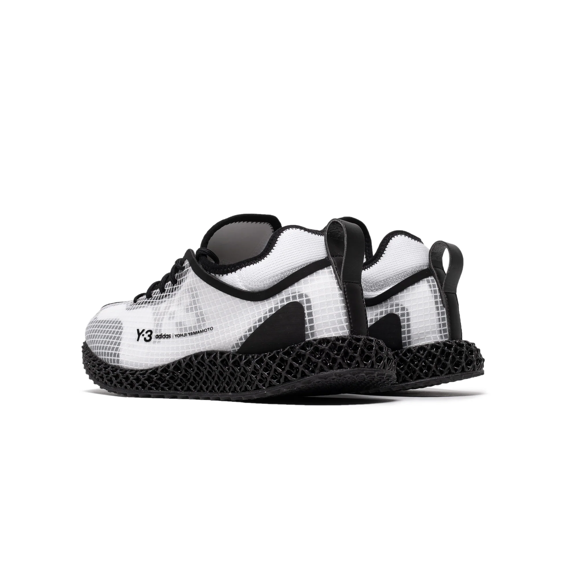 Adidas Men Y-3 Runner 4D IO 'Core Black' Shoes - Image 3