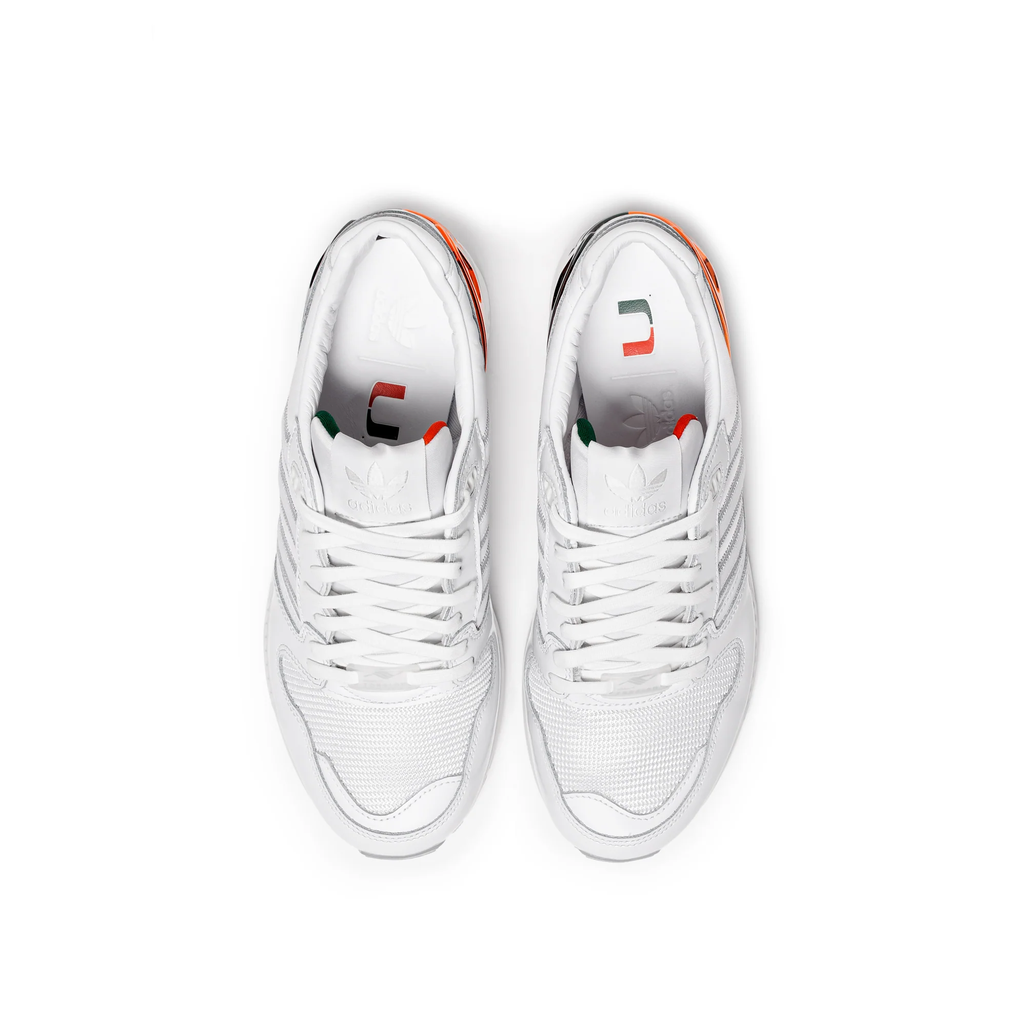 Adidas Men ZX5000 'The University of Miami' Shoes - Image 4