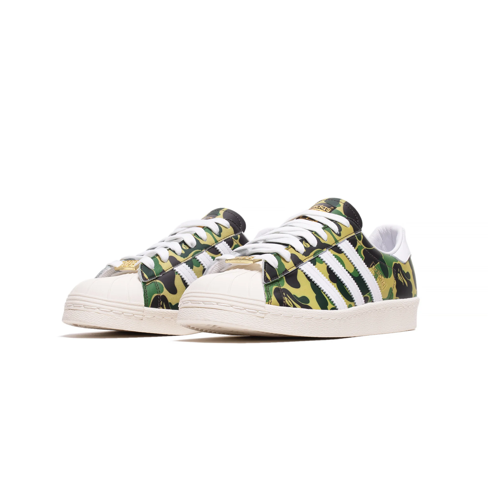 Adidas Mens Superstar80's Bape Shoes - Image 2