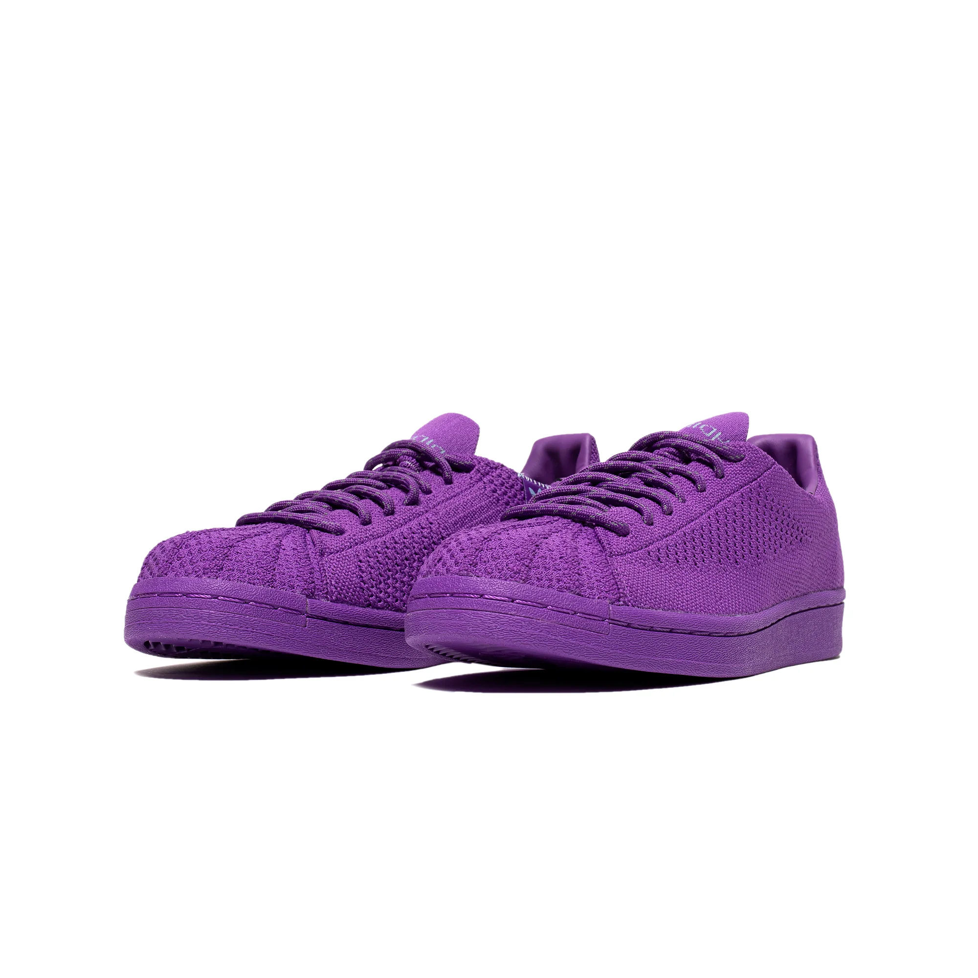 Adidas Men PW Superstar Primeknit 'Purple' Shoes - Image 2