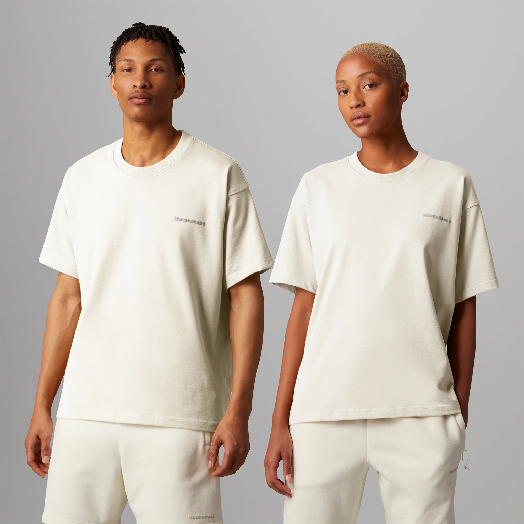 Adidas Mens PW Basics Tee Off White - Image 2
