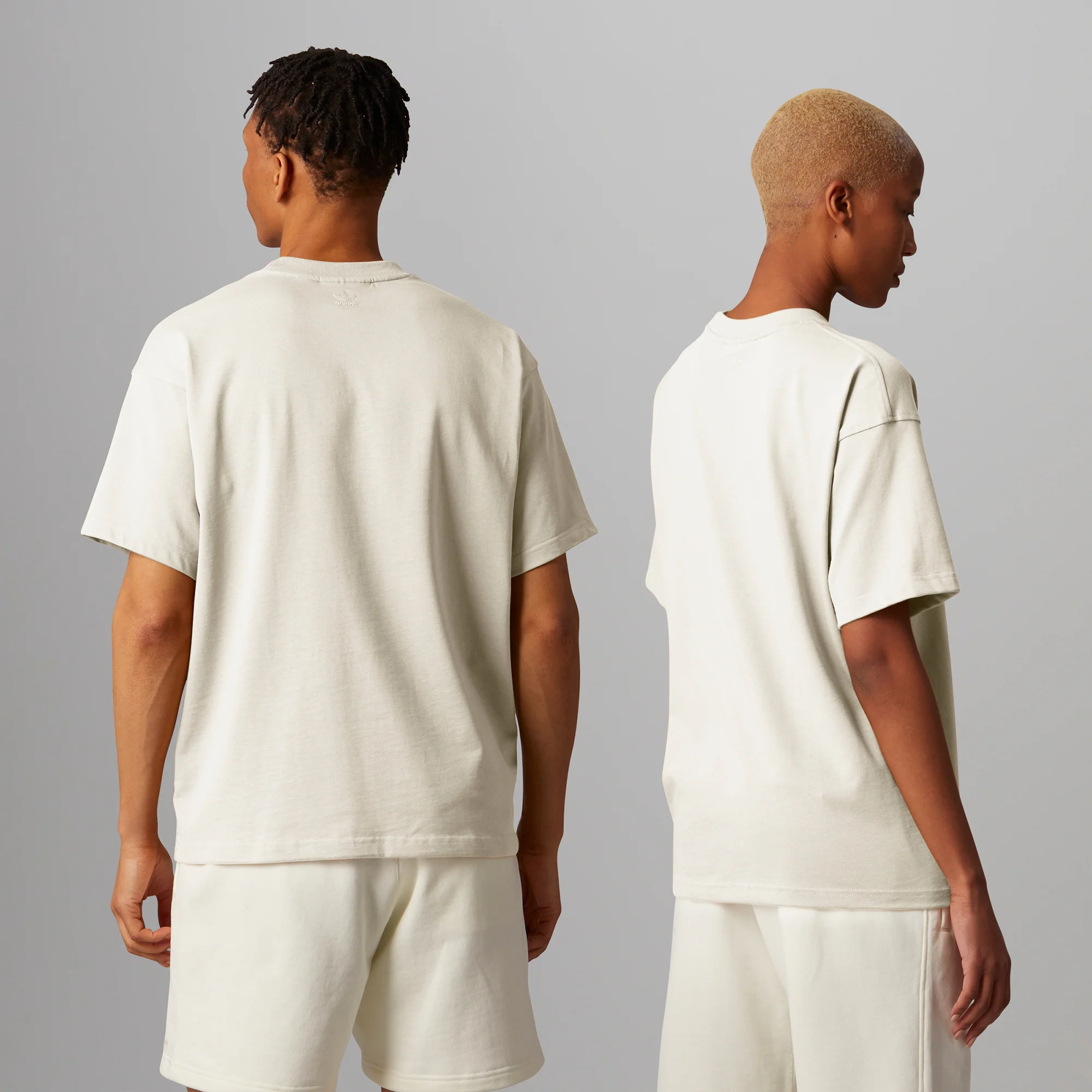 Adidas Mens PW Basics Tee Off White - Image 3