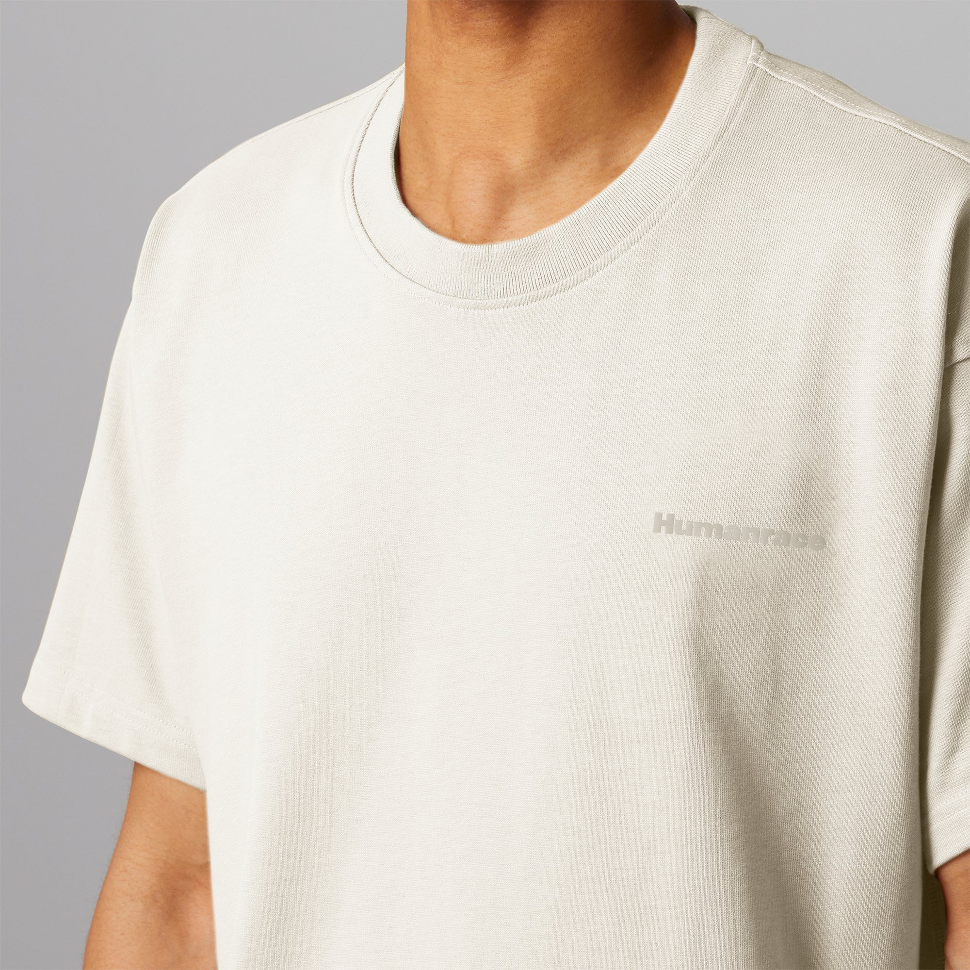 Adidas Mens PW Basics Tee Off White - Image 4