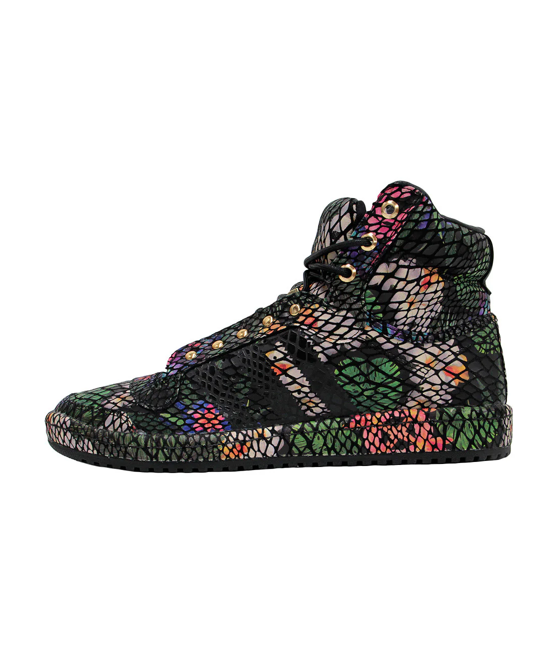 Adidas: Top Ten Hi All Star "Floral" (Sup Collegiate/Black)