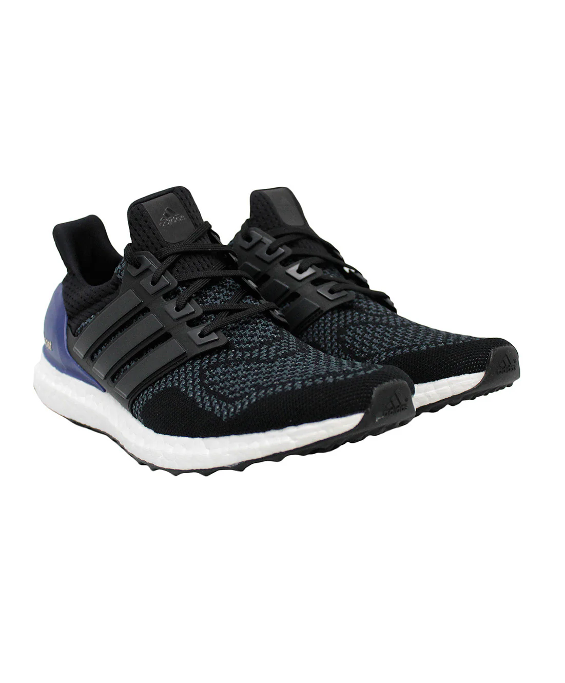 Adidas: Ultra Boost (Black/Blue) - Image 2