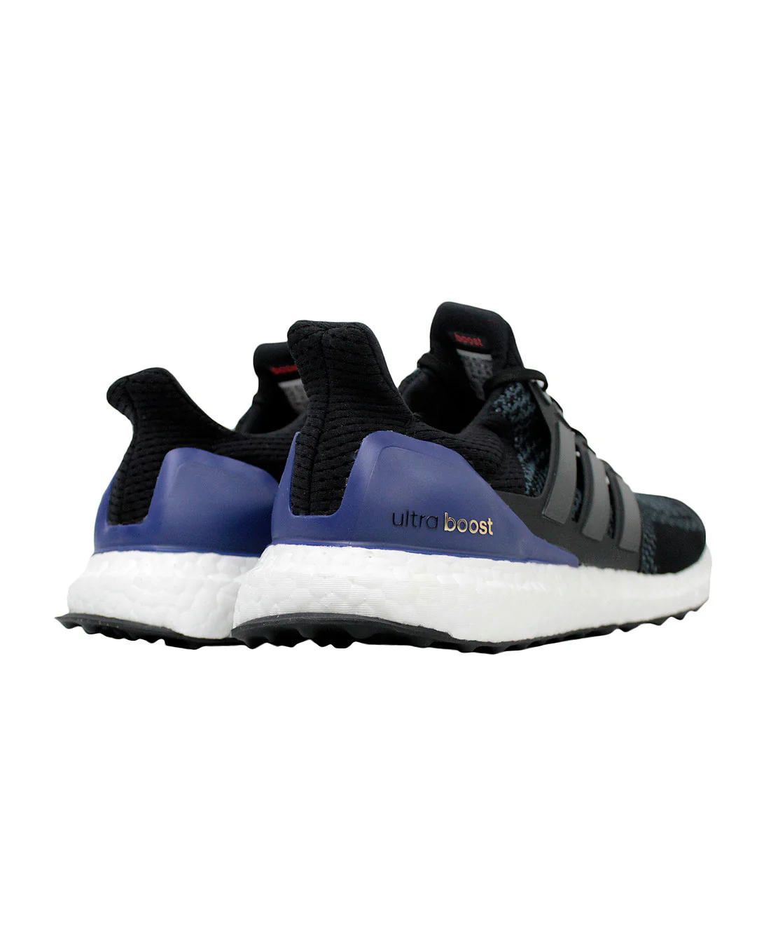 Adidas: Ultra Boost (Black/Blue) - Image 3