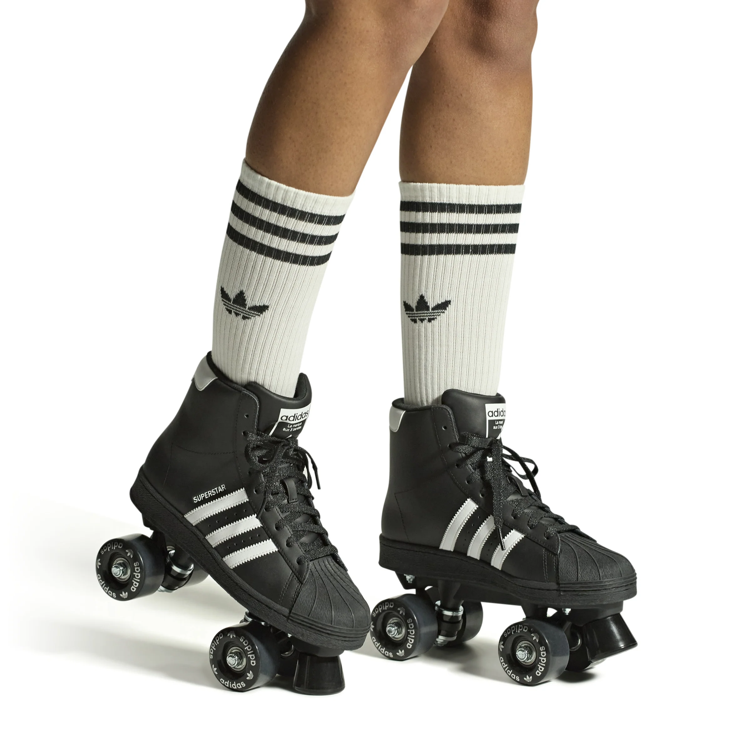 Adidas Womens Superstar 82 Roller Skate Shoes - Image 2