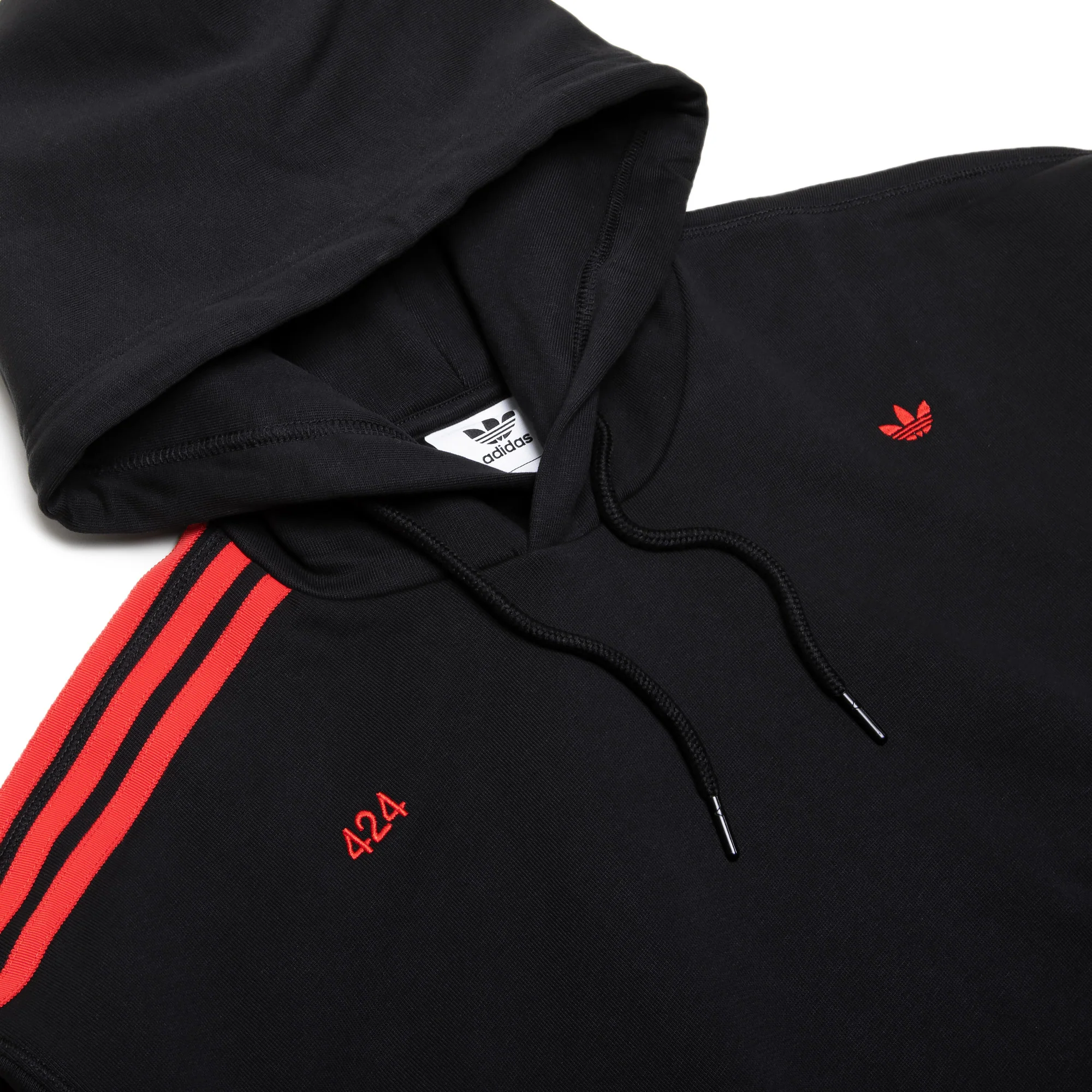 Adidas x 424 Mens Mens R.Y.V. Hoodie - Image 2