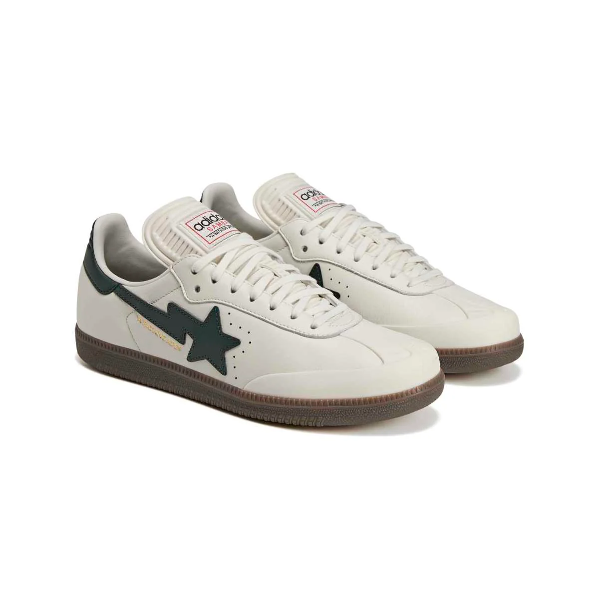 Adidas x Bape Mens Samba "World Cup Pack" Shoes - Image 2