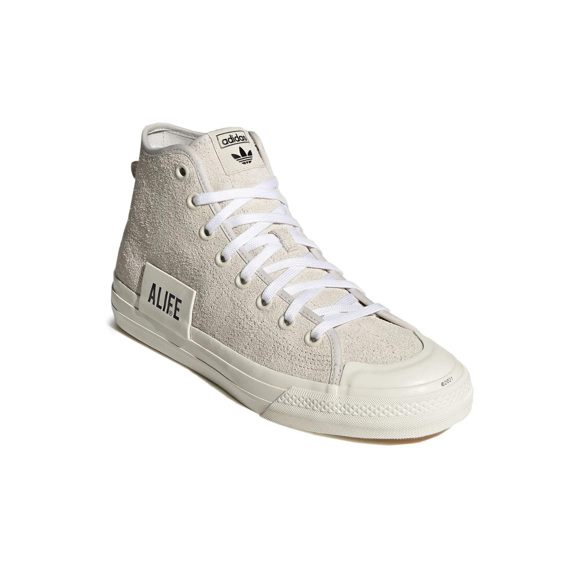 Adidas Mens Nizza Hi Alife Shoes 'Cwhite' - Image 2