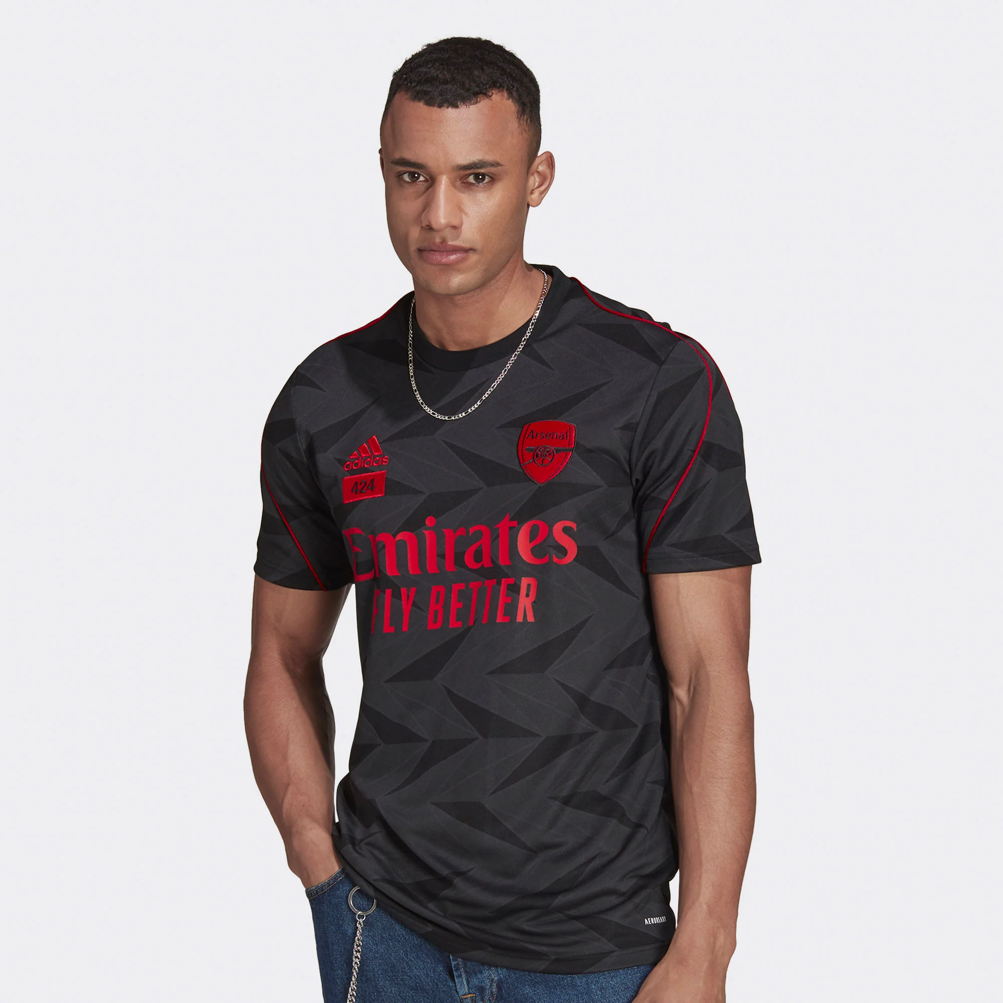 Adidas Mens AFC x 424 Jersey - Image 2
