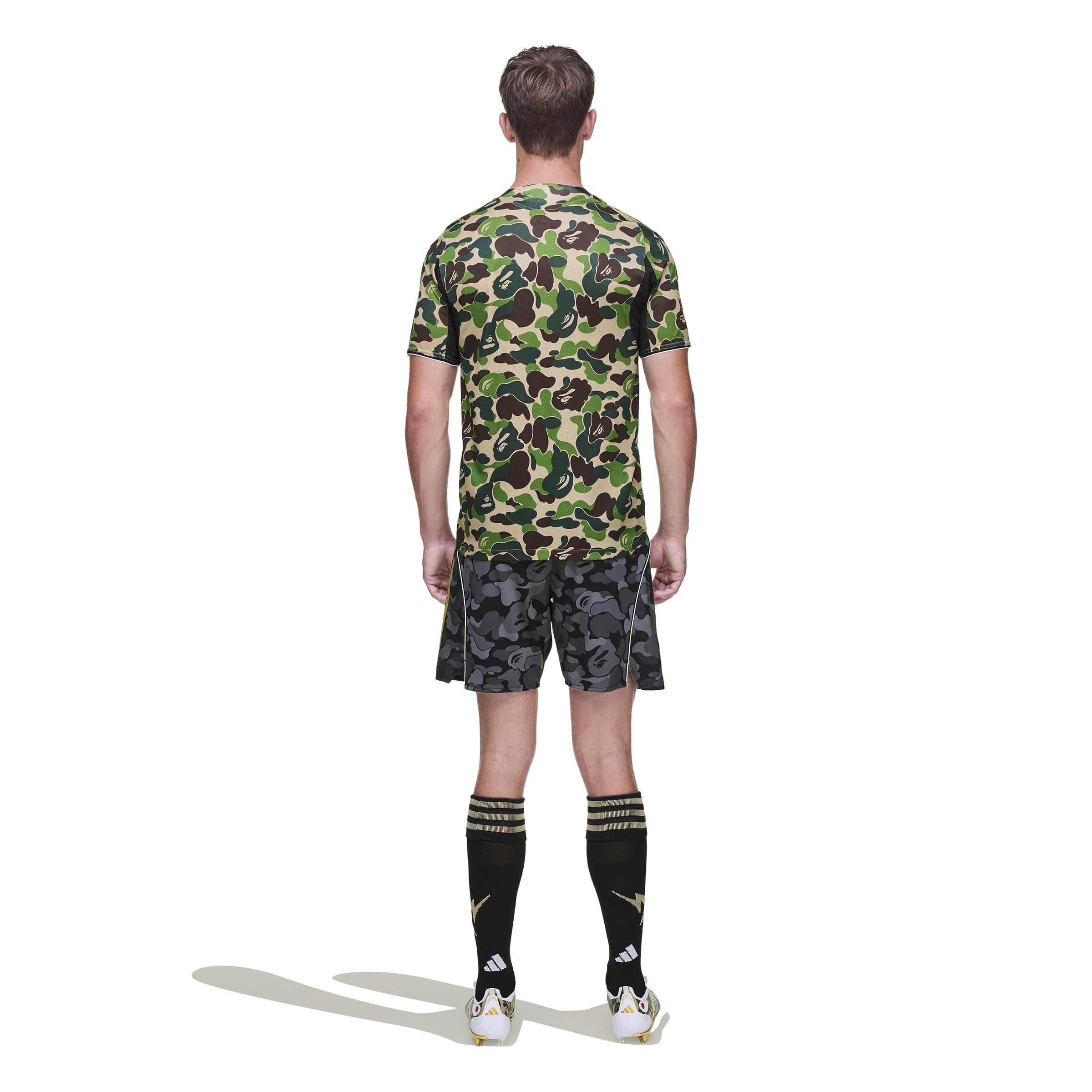 Adidas x Bape Mens FB Shorts - Image 4
