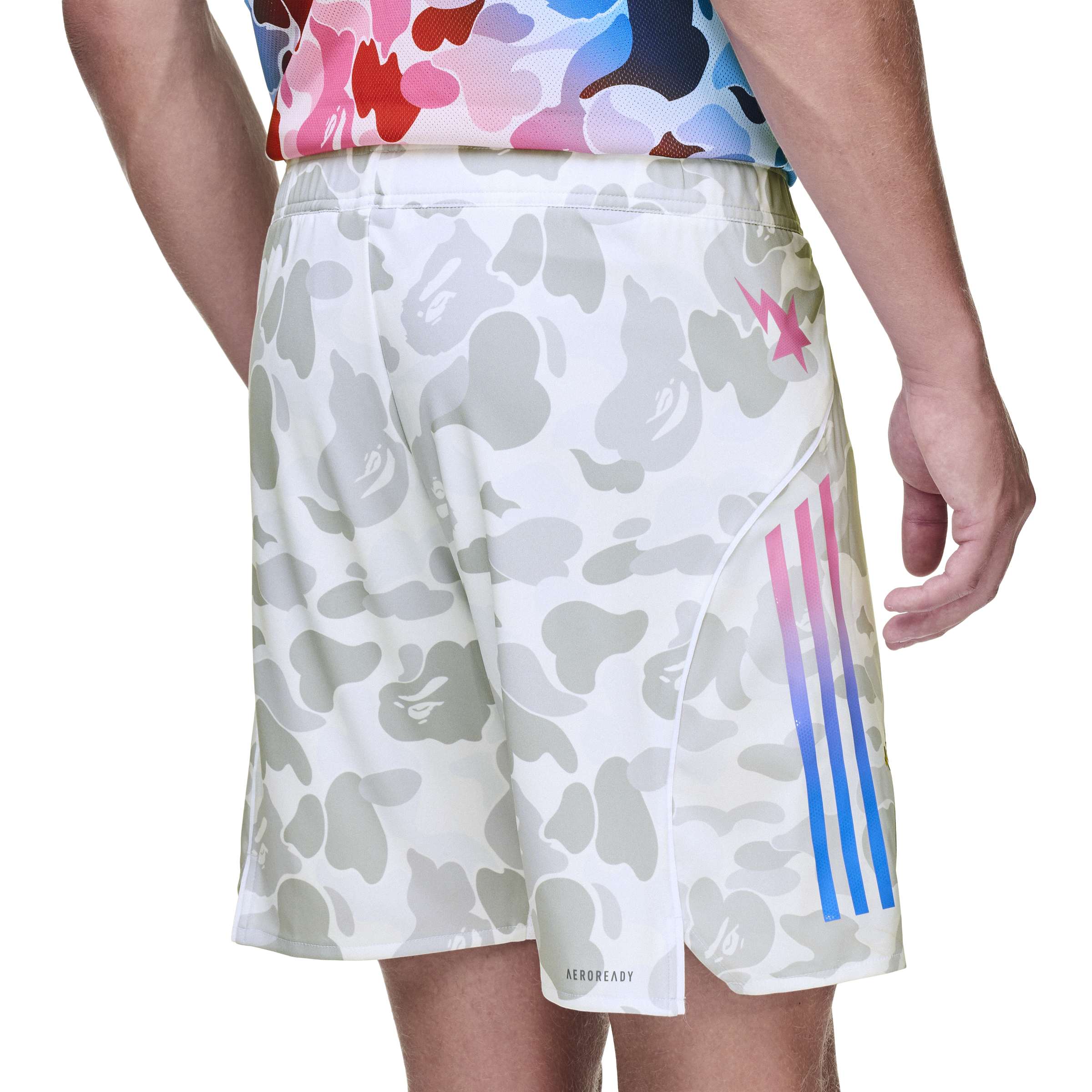 Adidas x Bape Mens FB Shorts - Image 3