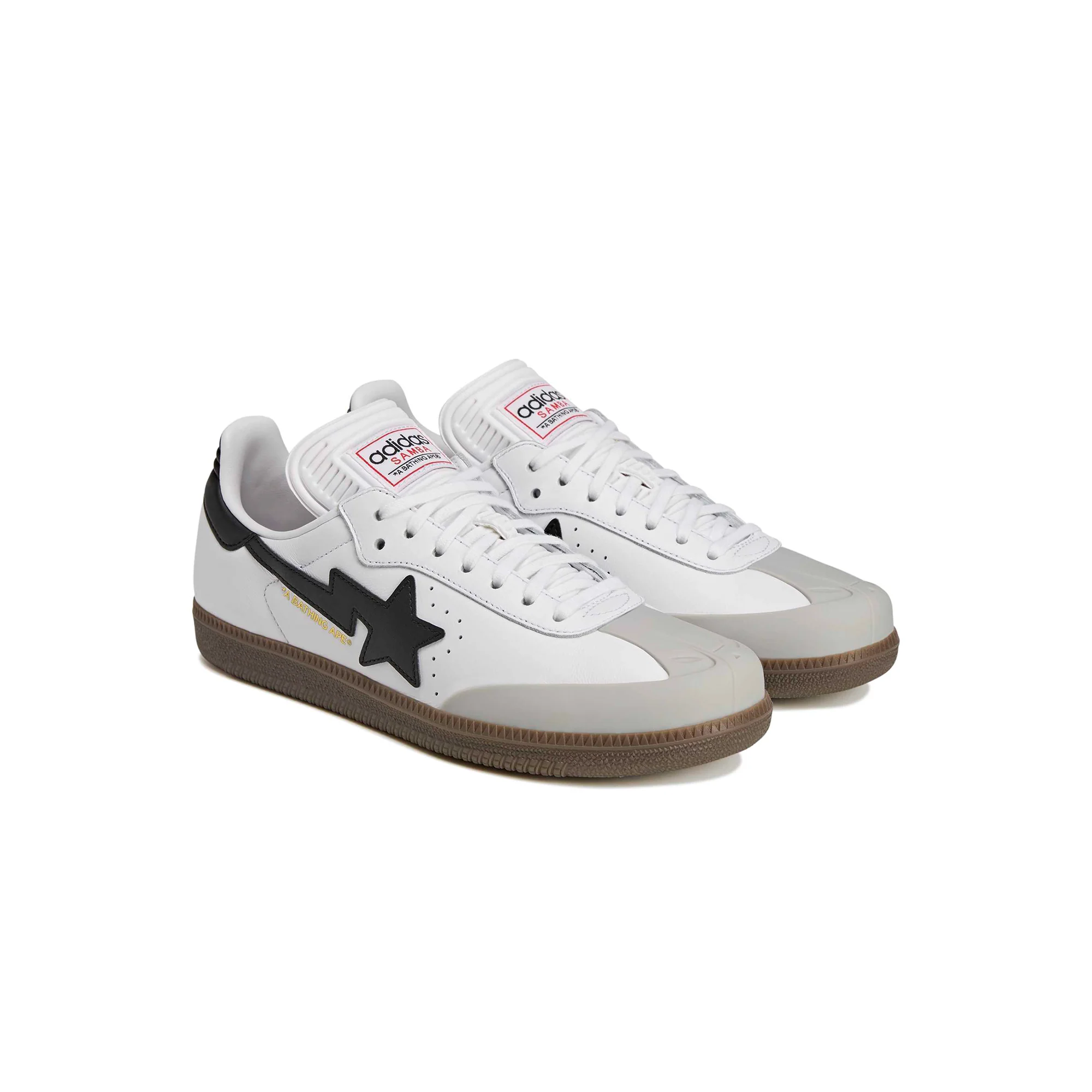 Adidas x Bape Mens Samba Shoes - Image 2
