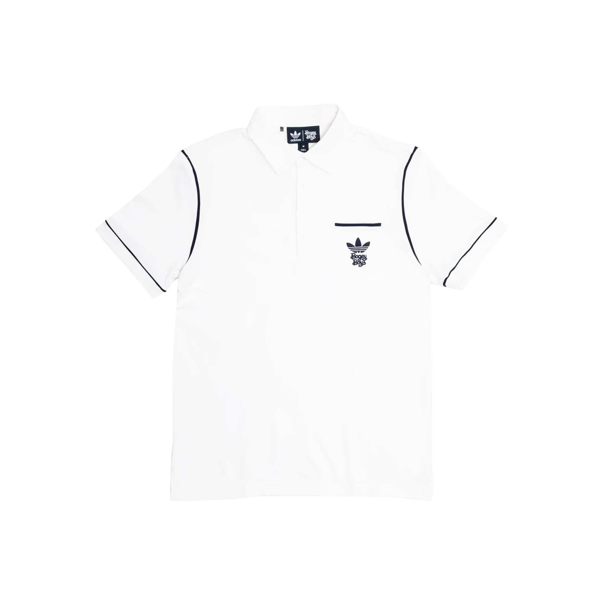 Adidas x Bogey Boys Mens Polo Shirt