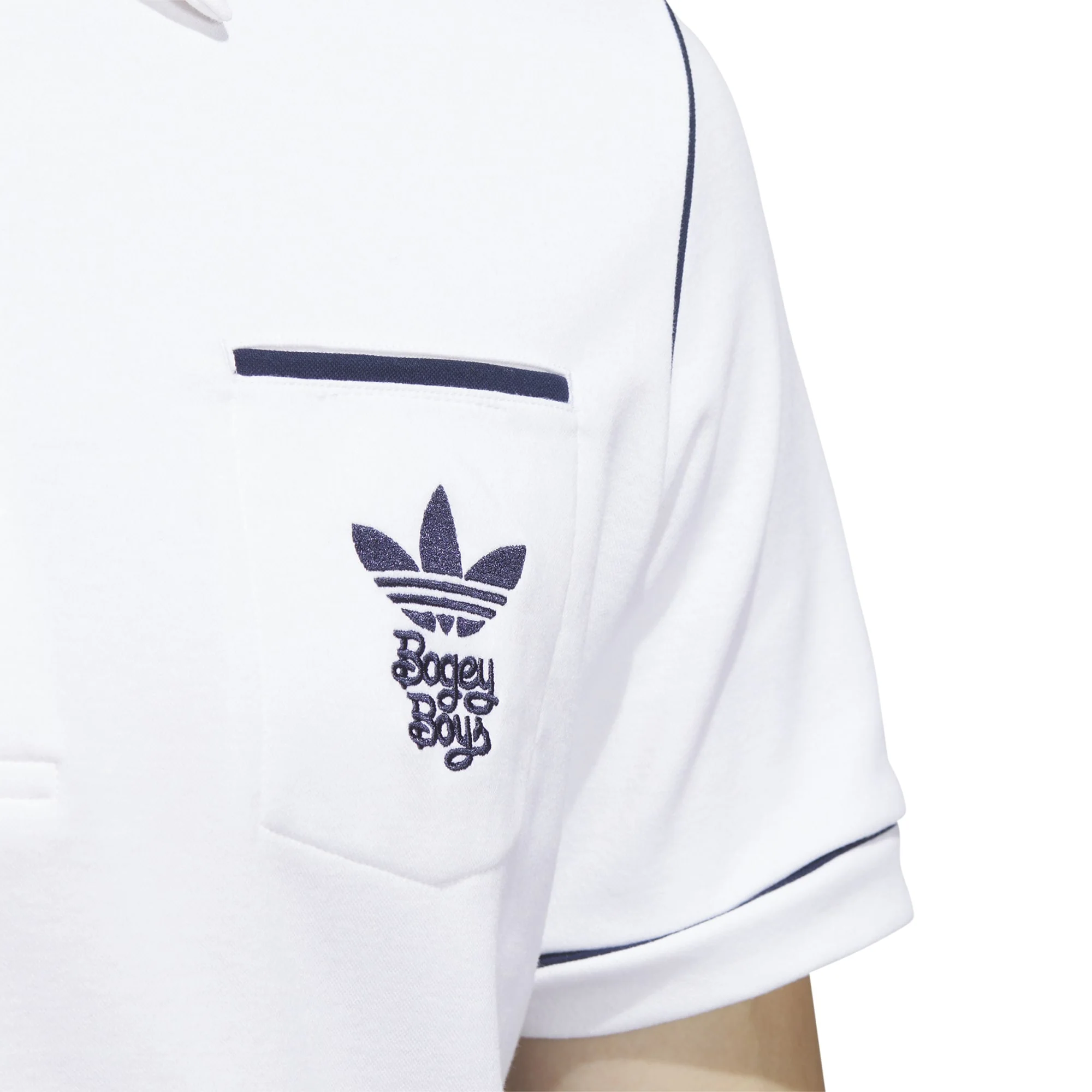 Adidas x Bogey Boys Mens Polo Shirt - Image 4